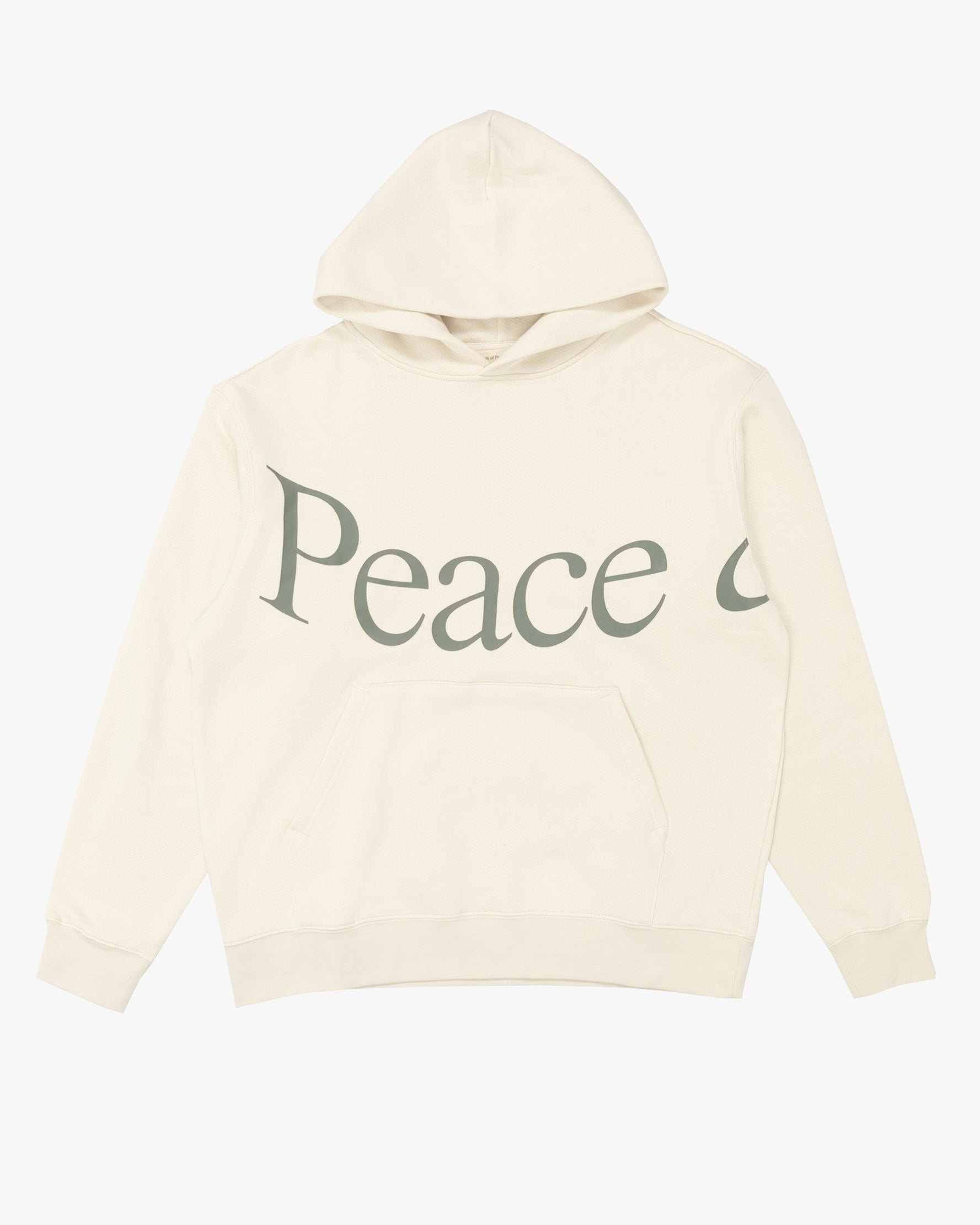 Jumbo Wordmark Hoodie Bone