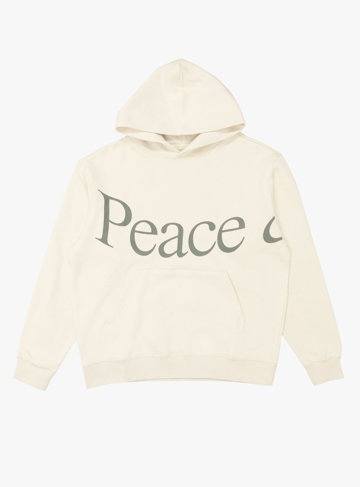 Jumbo Wordmark Hoodie Bone