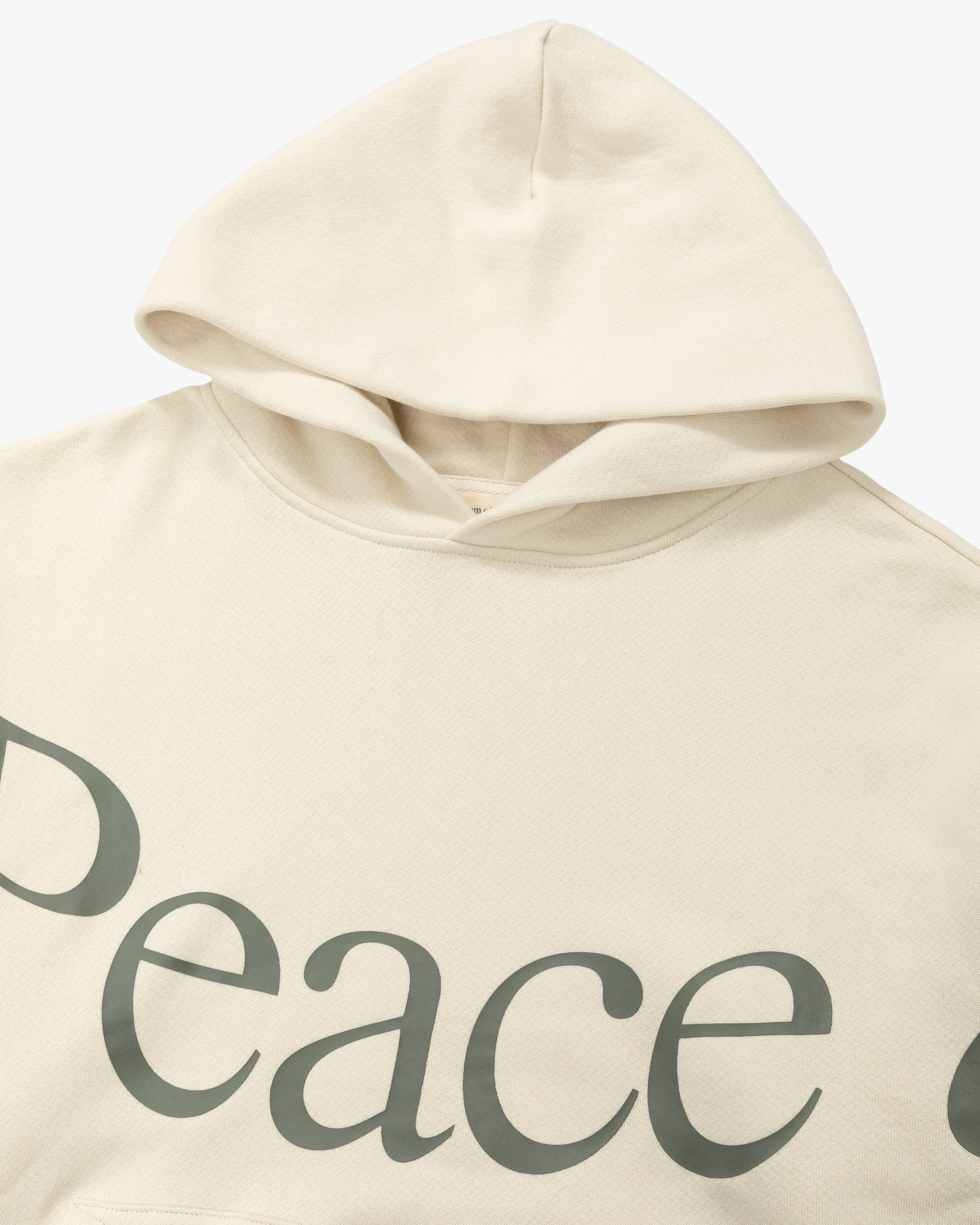 Jumbo Wordmark Hoodie Bone