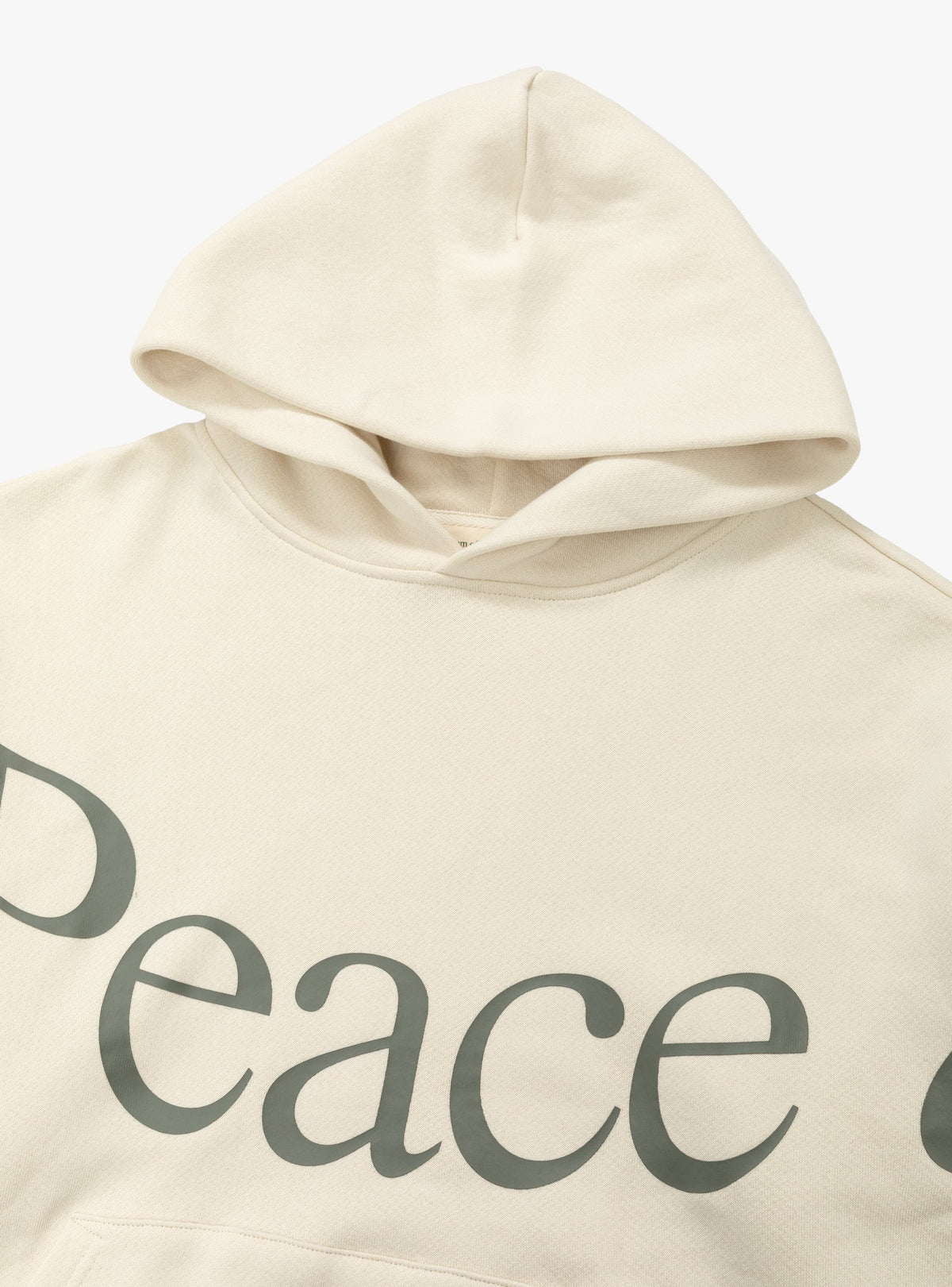 Jumbo Wordmark Hoodie Bone