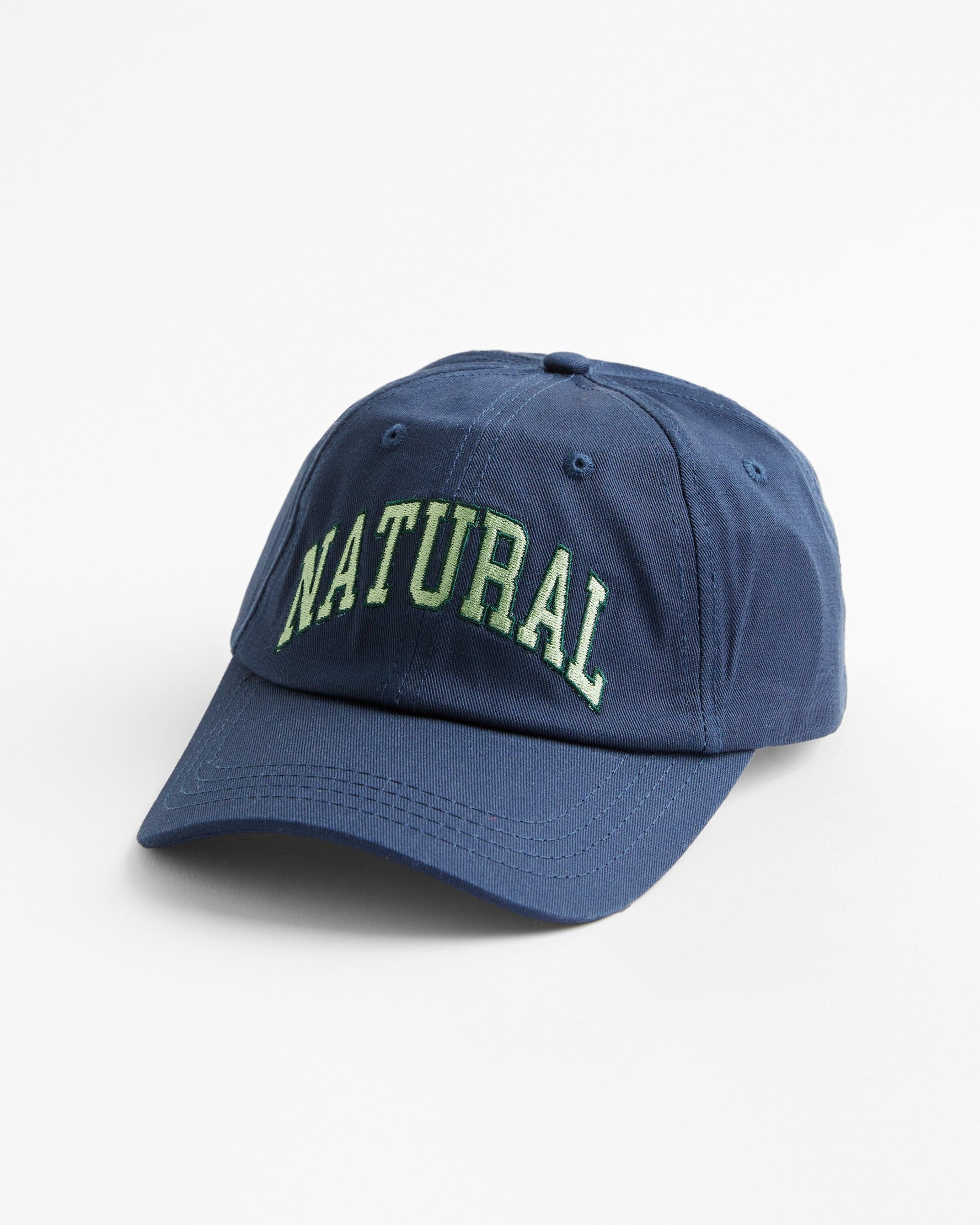 Natural Dad Hat Navy
