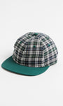 6 Panel Madras Green Check