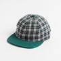 6 Panel Madras Green Check