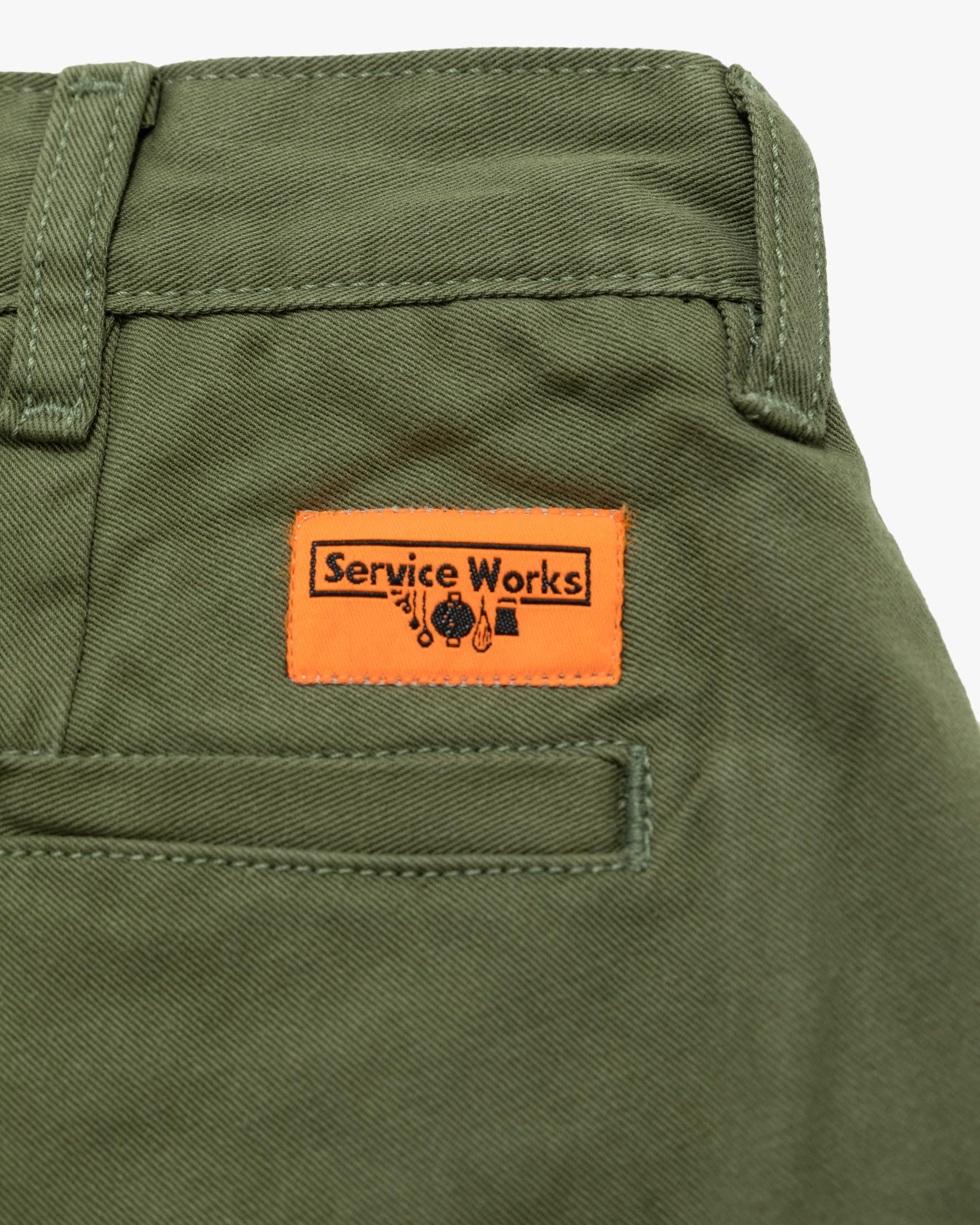 Drill Part Timer Pants Olive