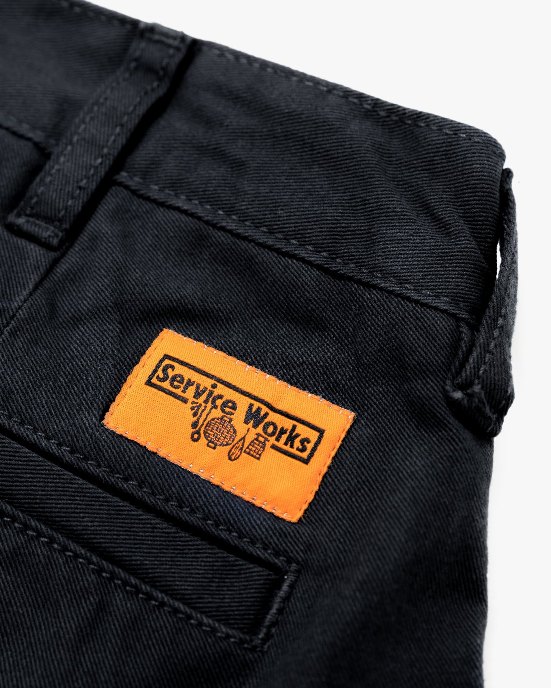 Drill Part Timer Pants Black