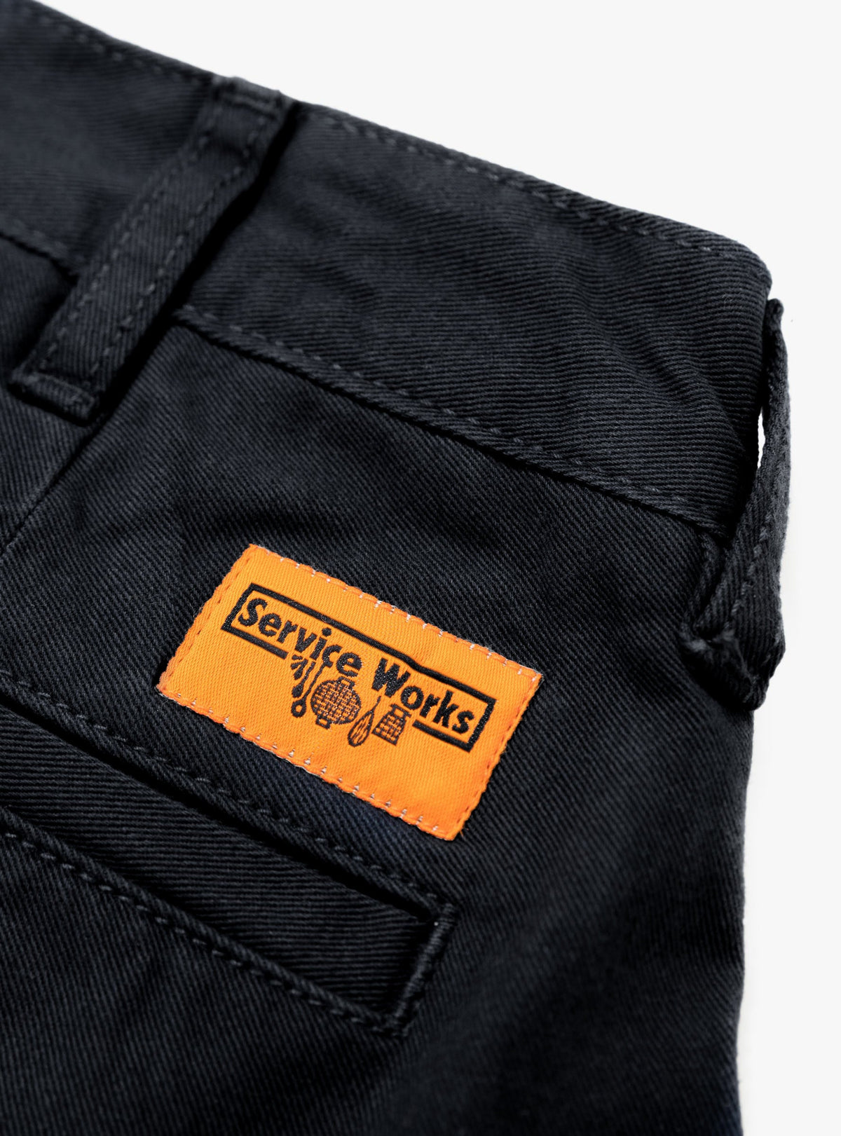 Drill Part Timer Pants Black