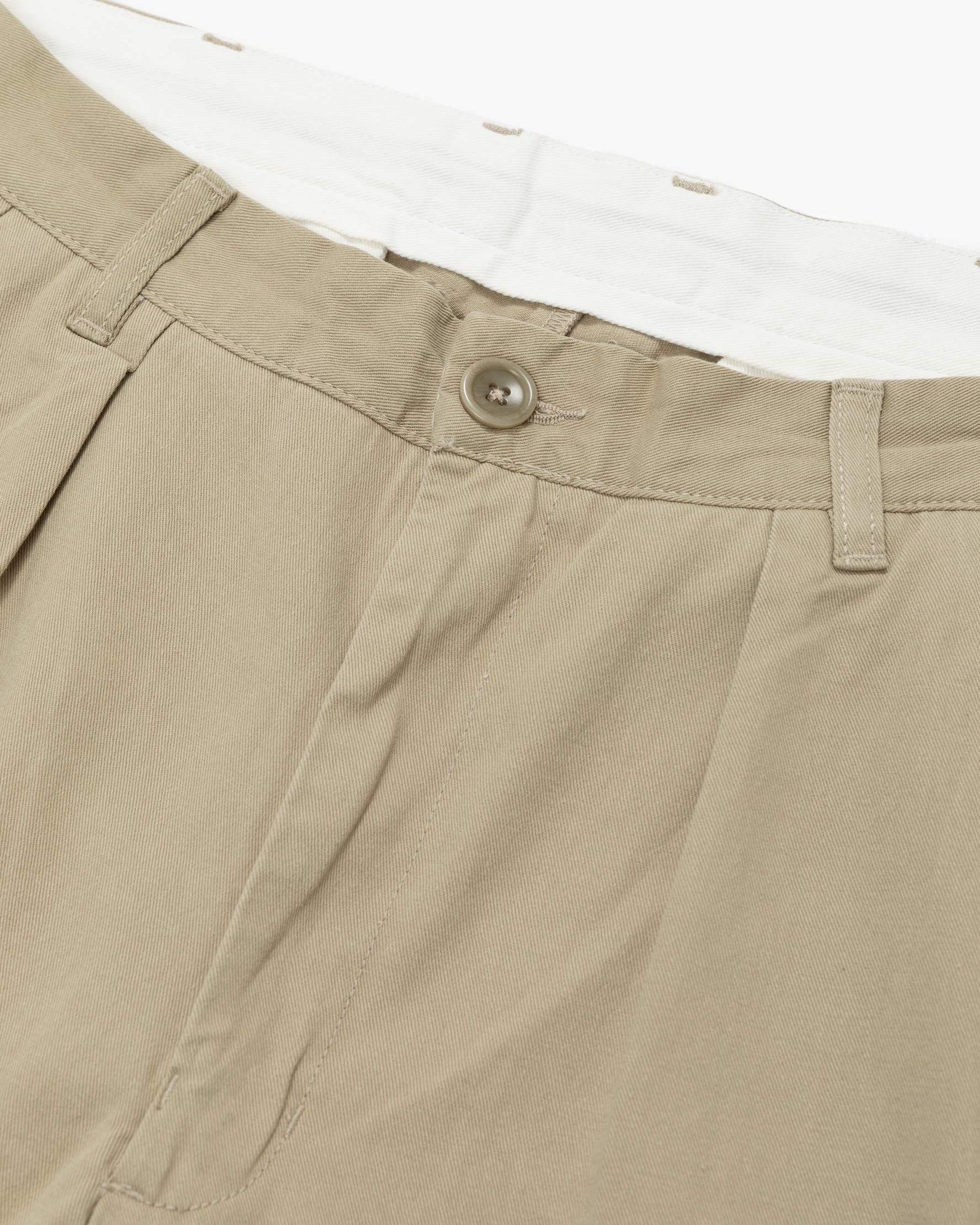 Drill Part Timer Shorts Khaki