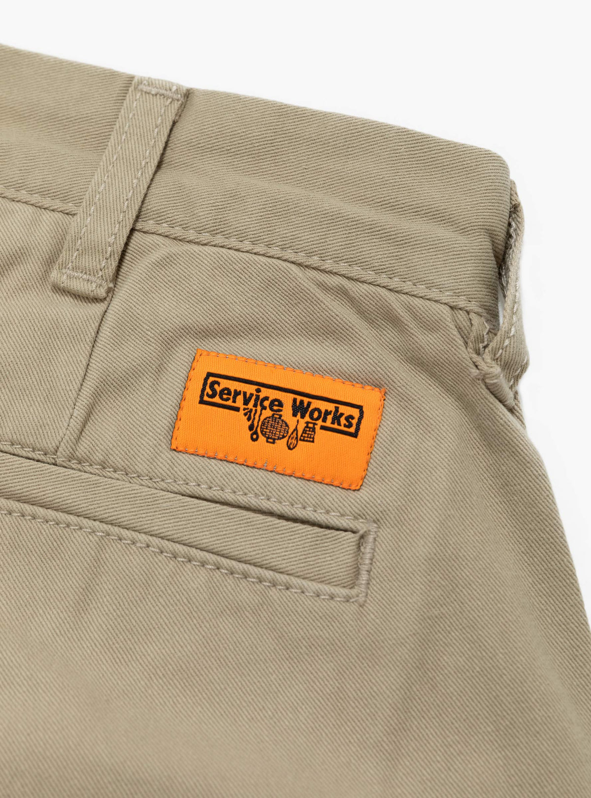 Drill Part Timer Shorts Khaki