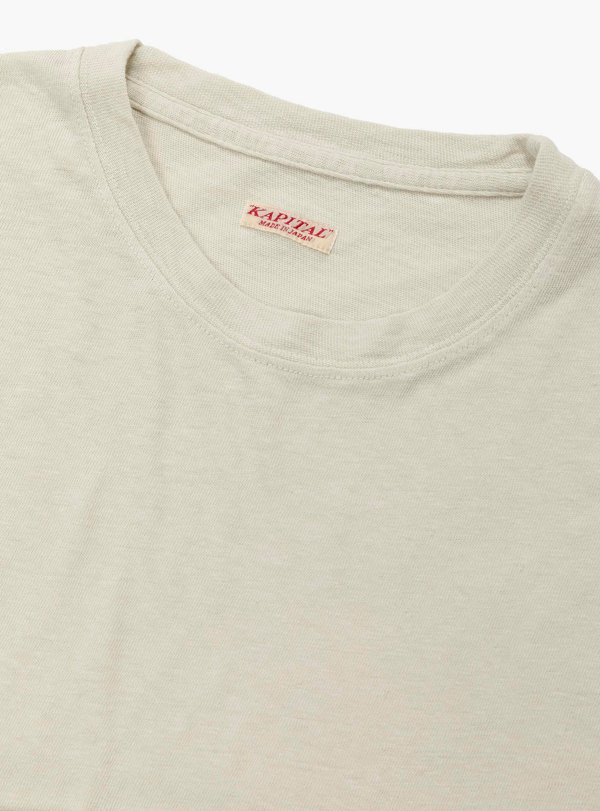 Gauze Jersey Pocket Tee Ivory
