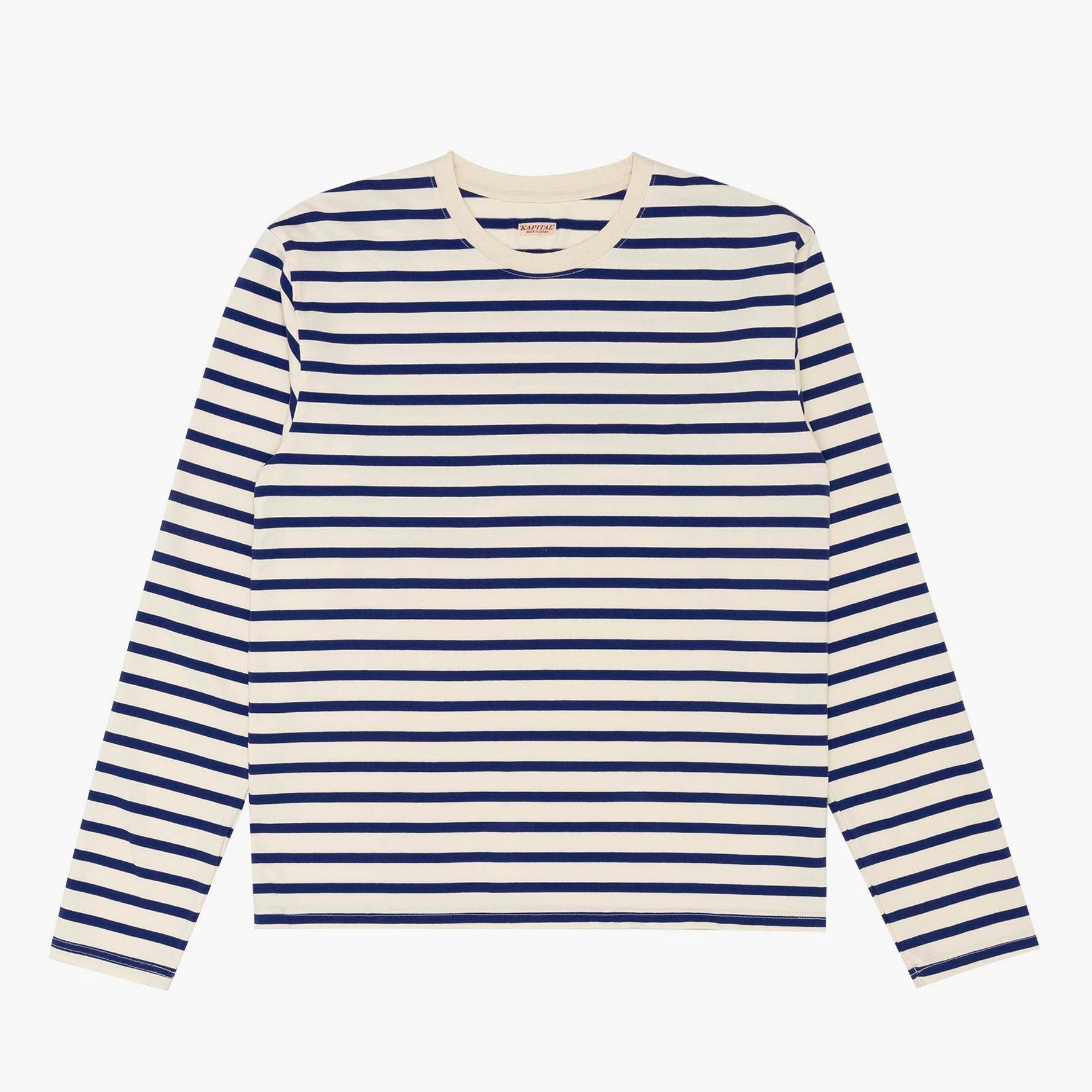 Stripe Jersey Crew T-Shirt