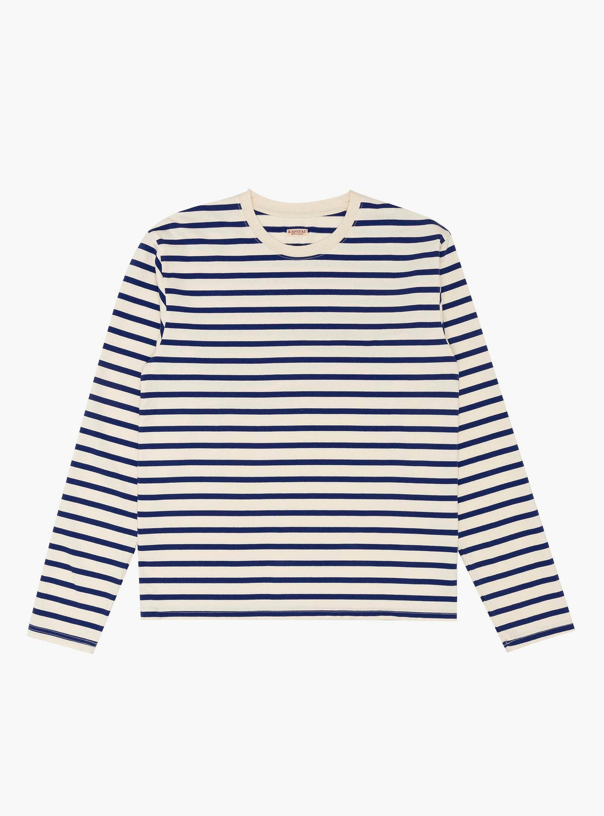 Stripe Jersey Crew T-Shirt