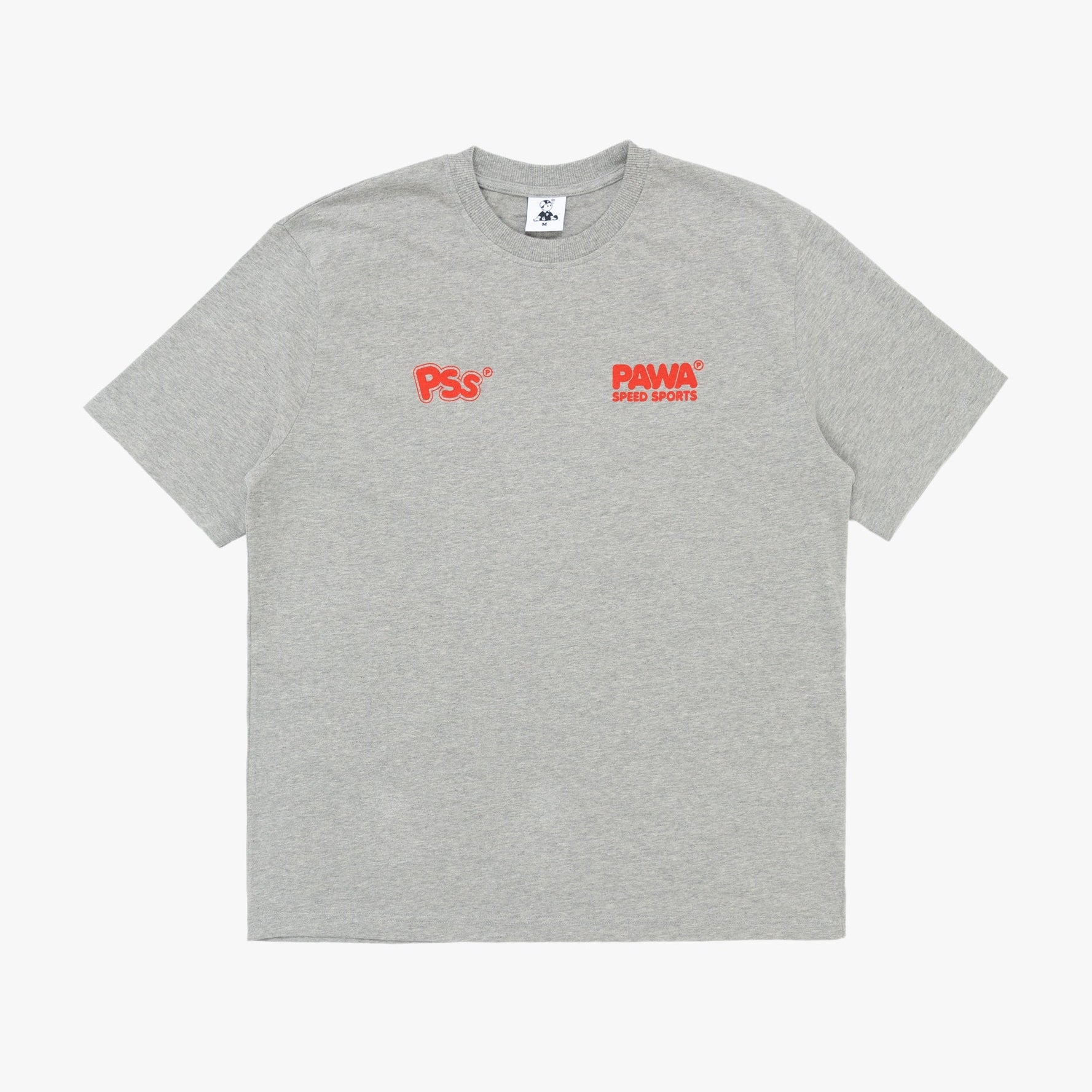 Burnout T-Shirt Grey Marl