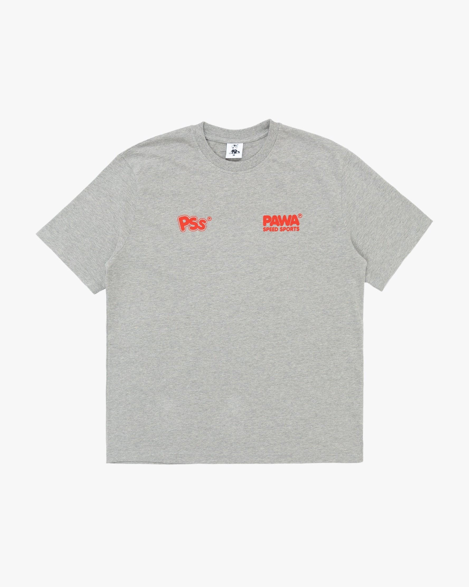 Burnout T-Shirt Grey Marl