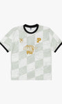 Doggo Football Shirt Cream and Gold