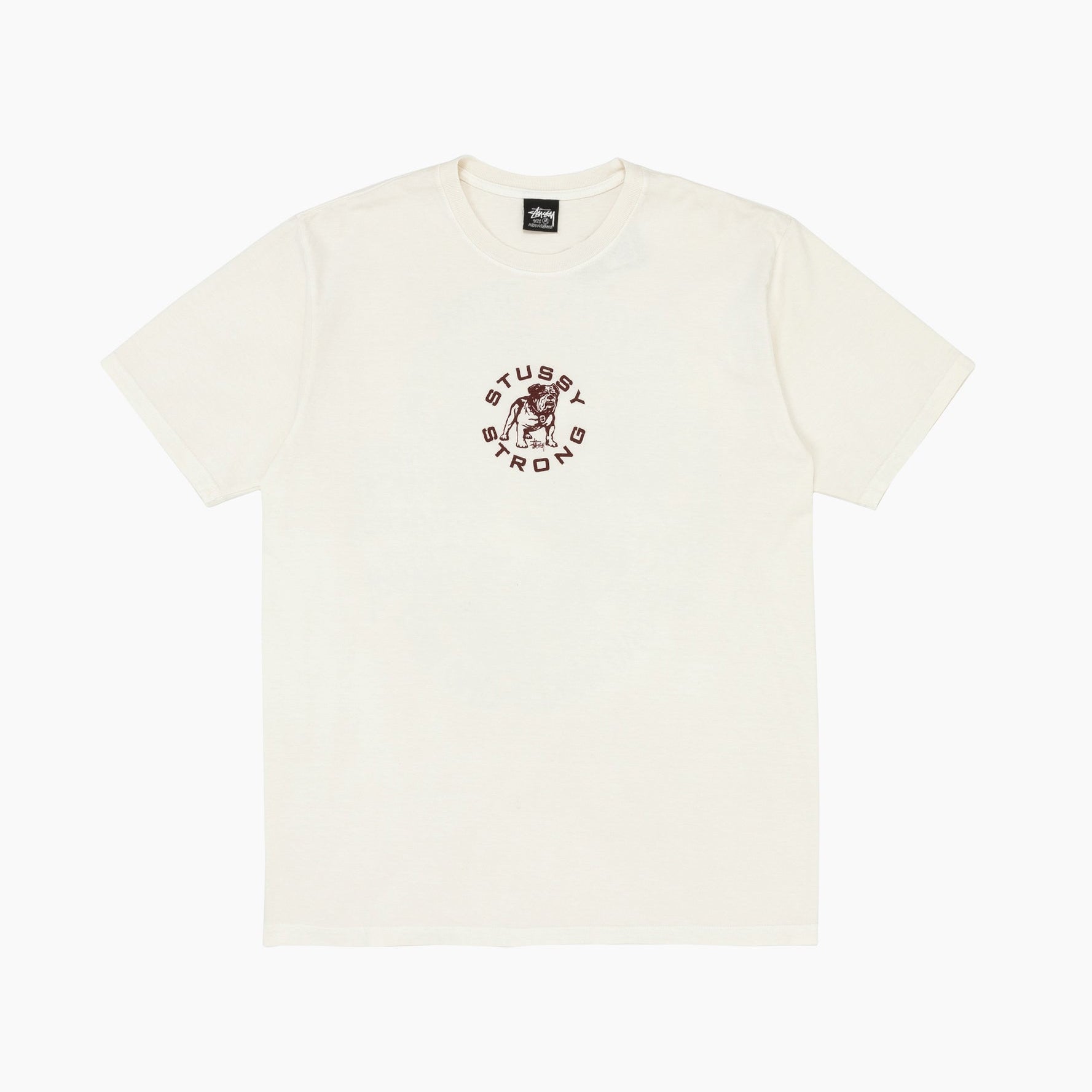 Strong Mac Pig. Dyed Tee Natural