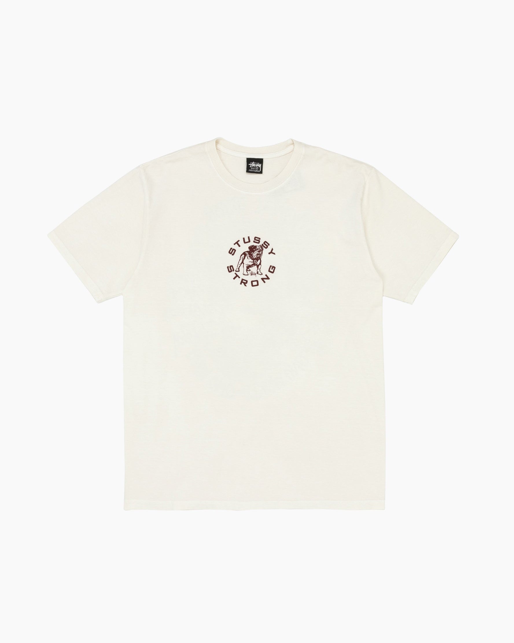 Strong Mac Pig. Dyed Tee Natural