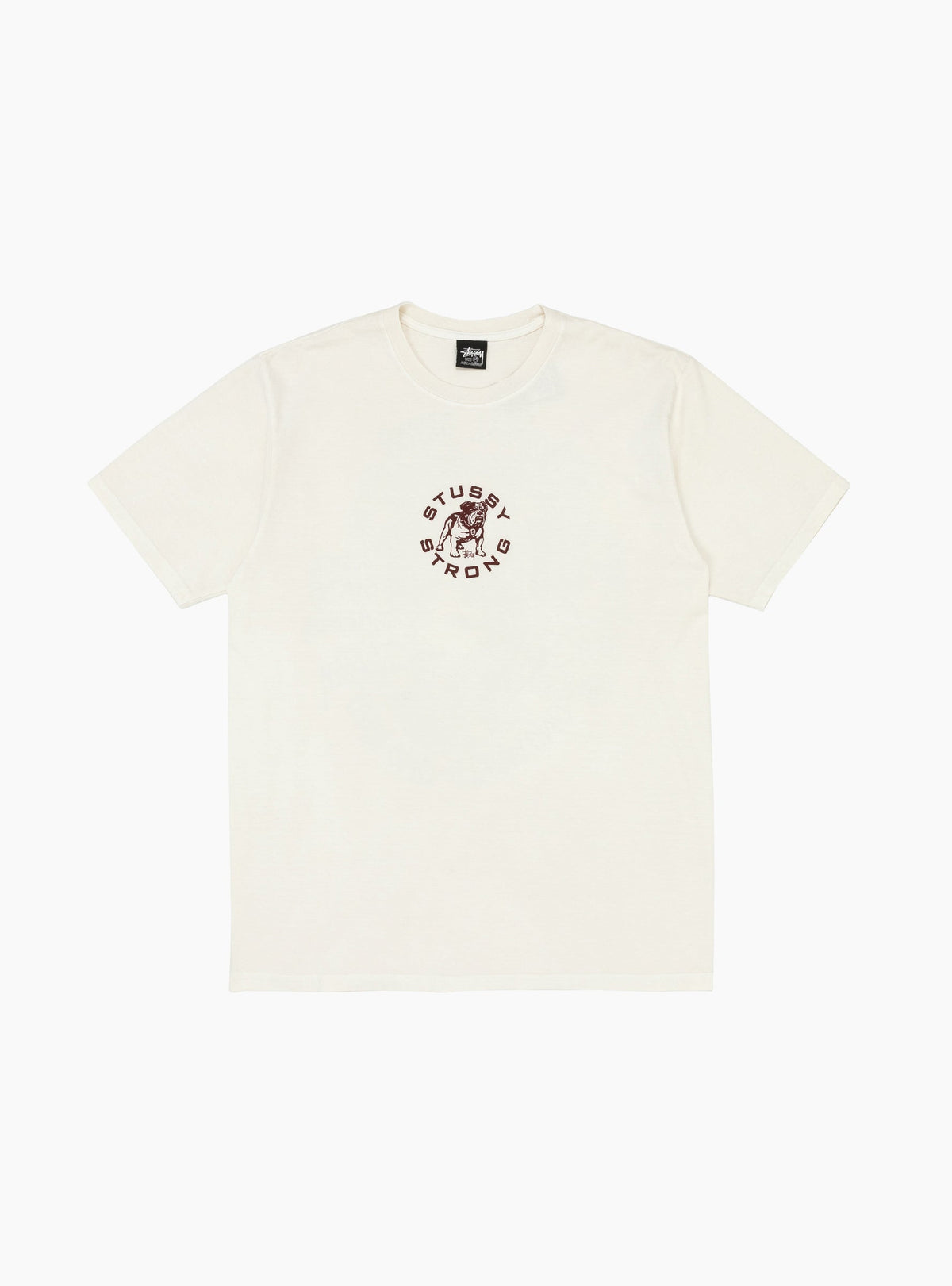 Strong Mac Pig. Dyed Tee Natural