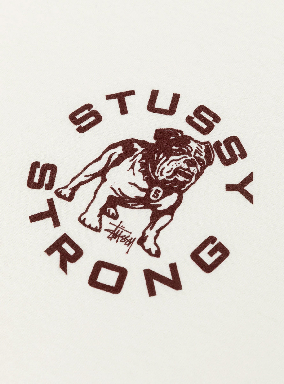 Strong Mac Pig. Dyed Tee Natural