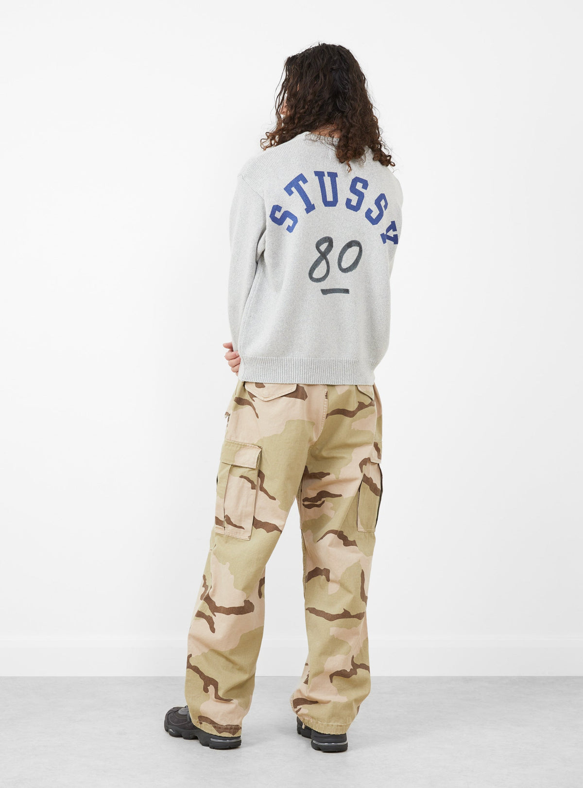 Handwritten Sweater Heather Grey