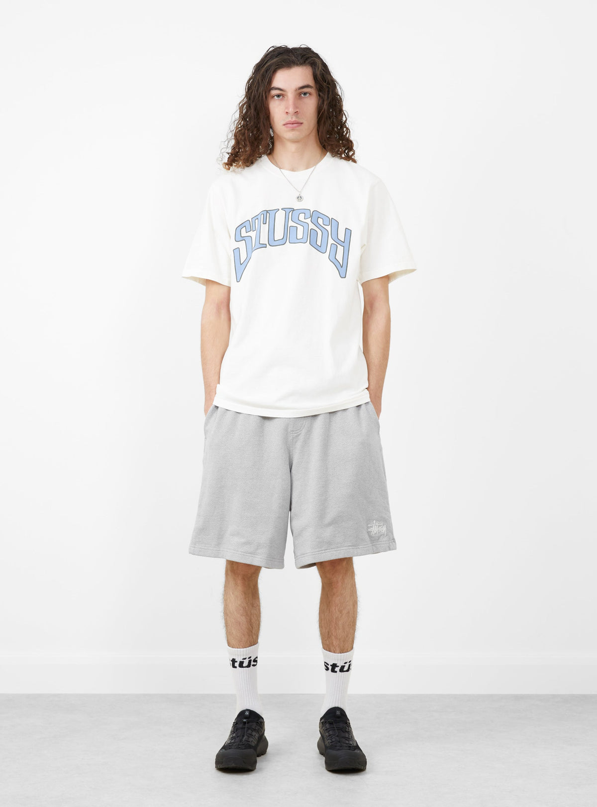 Double Layer Jersey Short Black