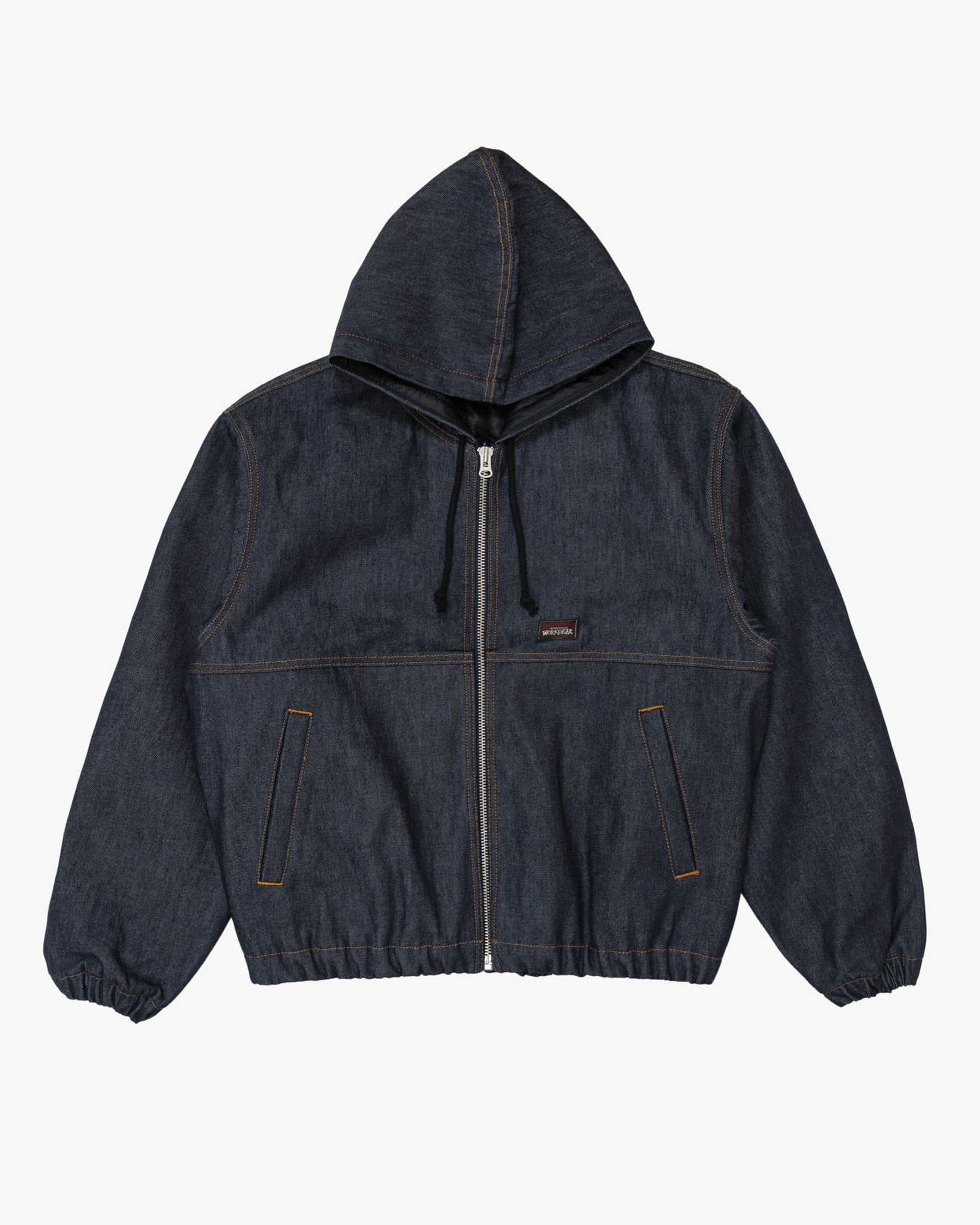 Work Jacket Denim Raw Indigo