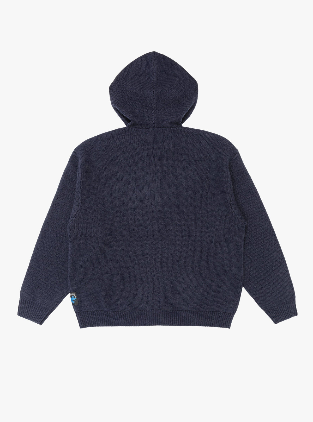 Zip Up Hooded Sweater Navy
