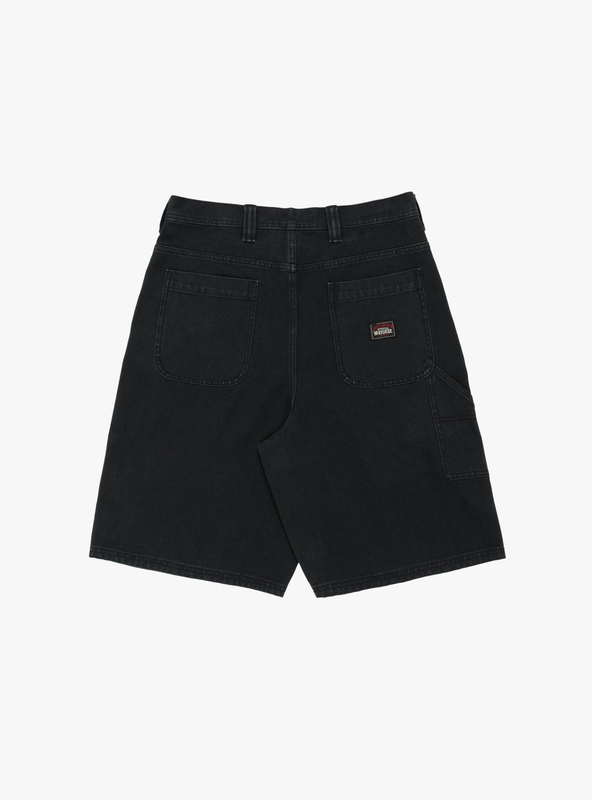 Work Short Washed Canvas Black