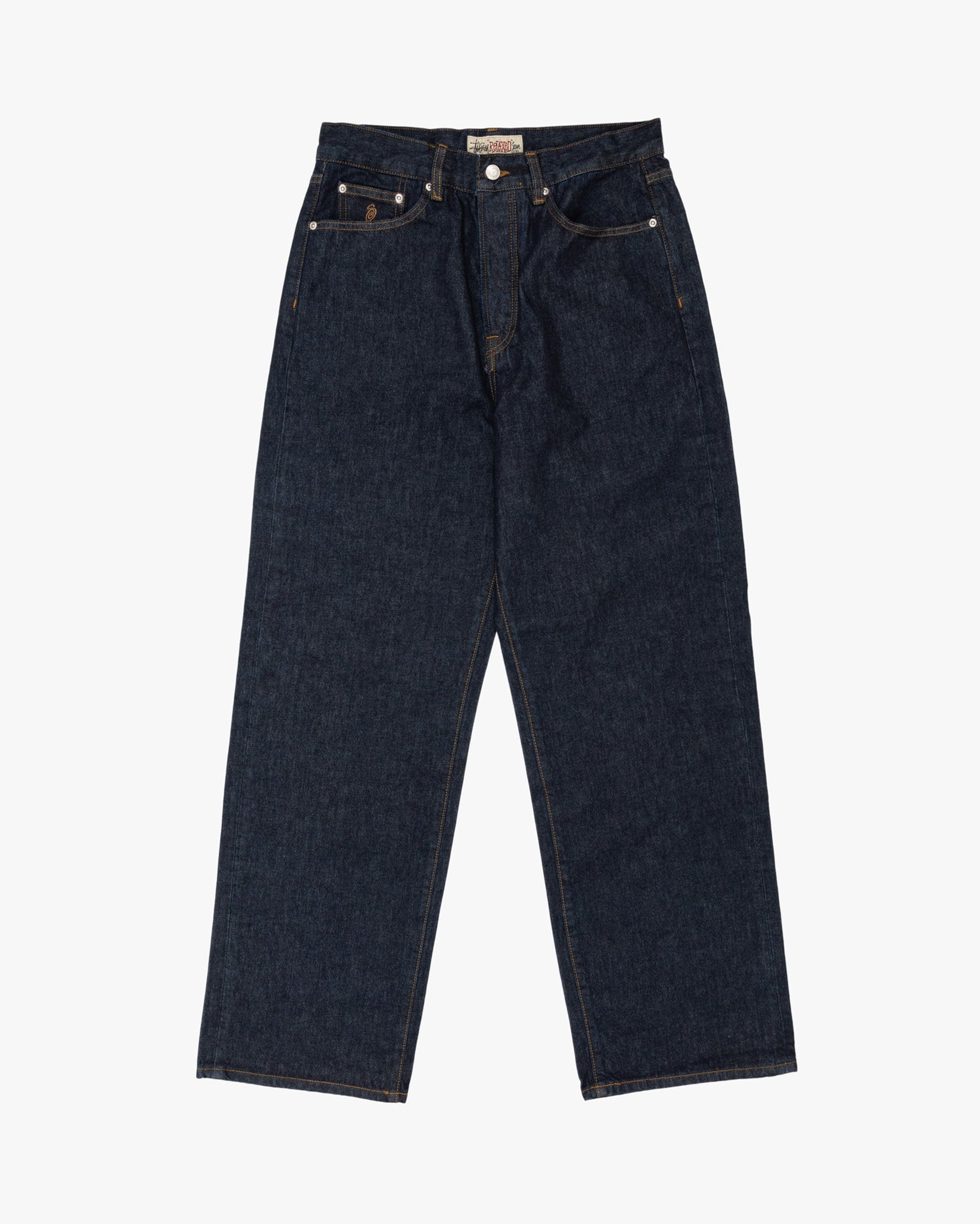 Relaxed Jeans Denim Rinsed Indigo