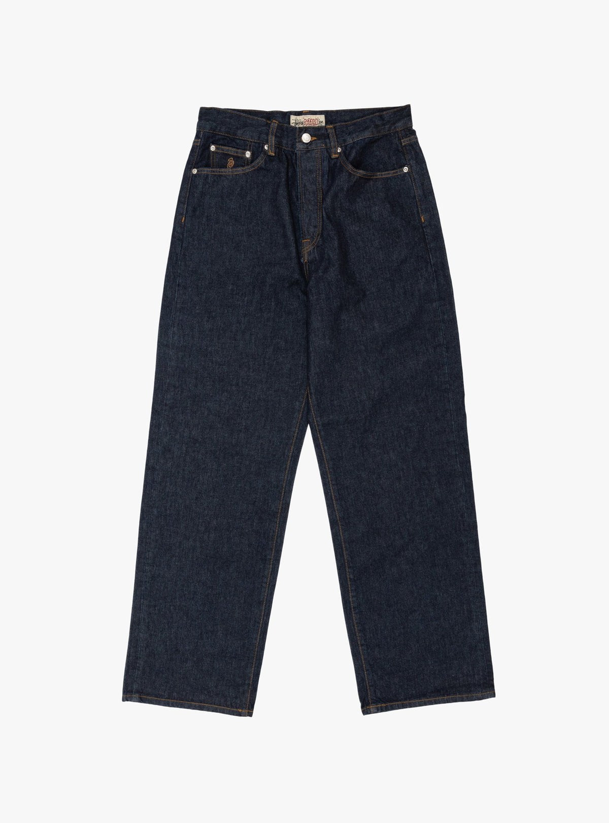 Relaxed Jeans Denim Rinsed Indigo