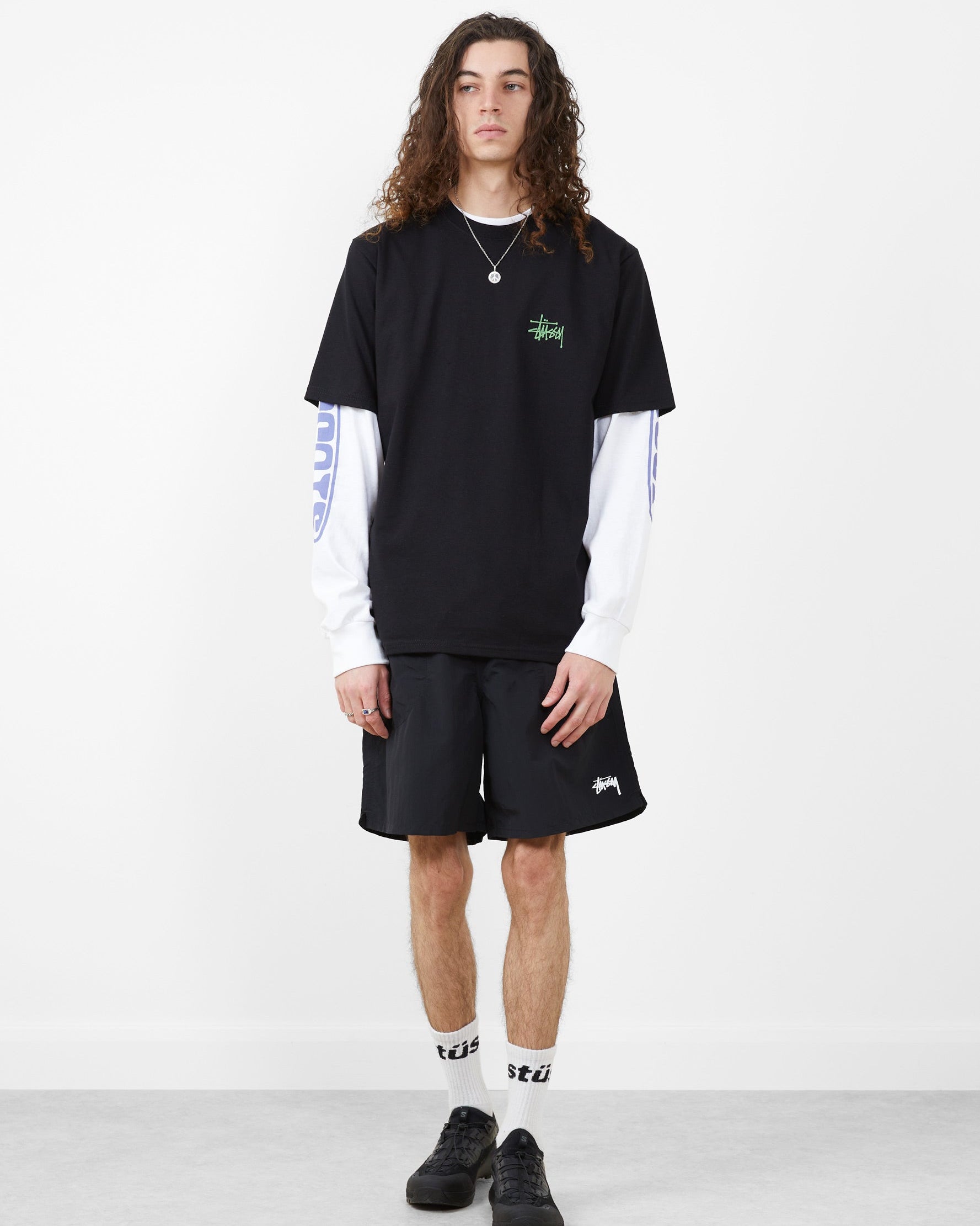 Water Short Stock Black