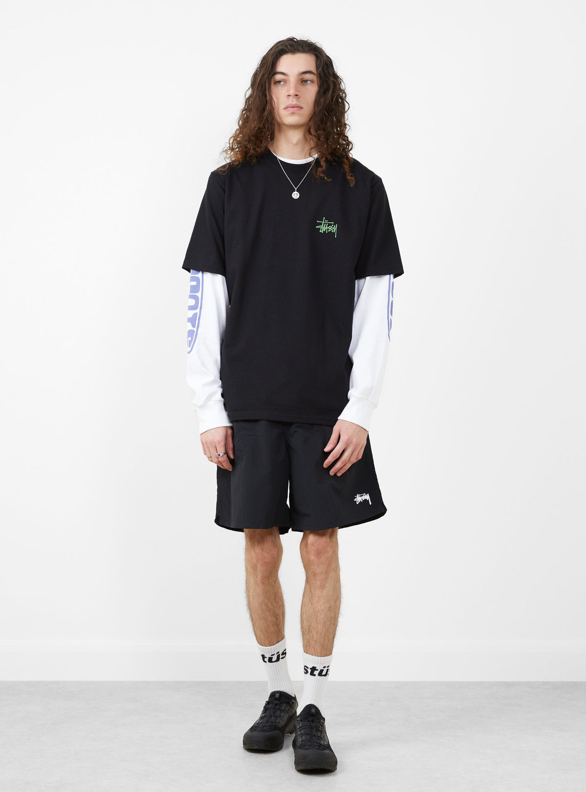 Water Short Stock Black