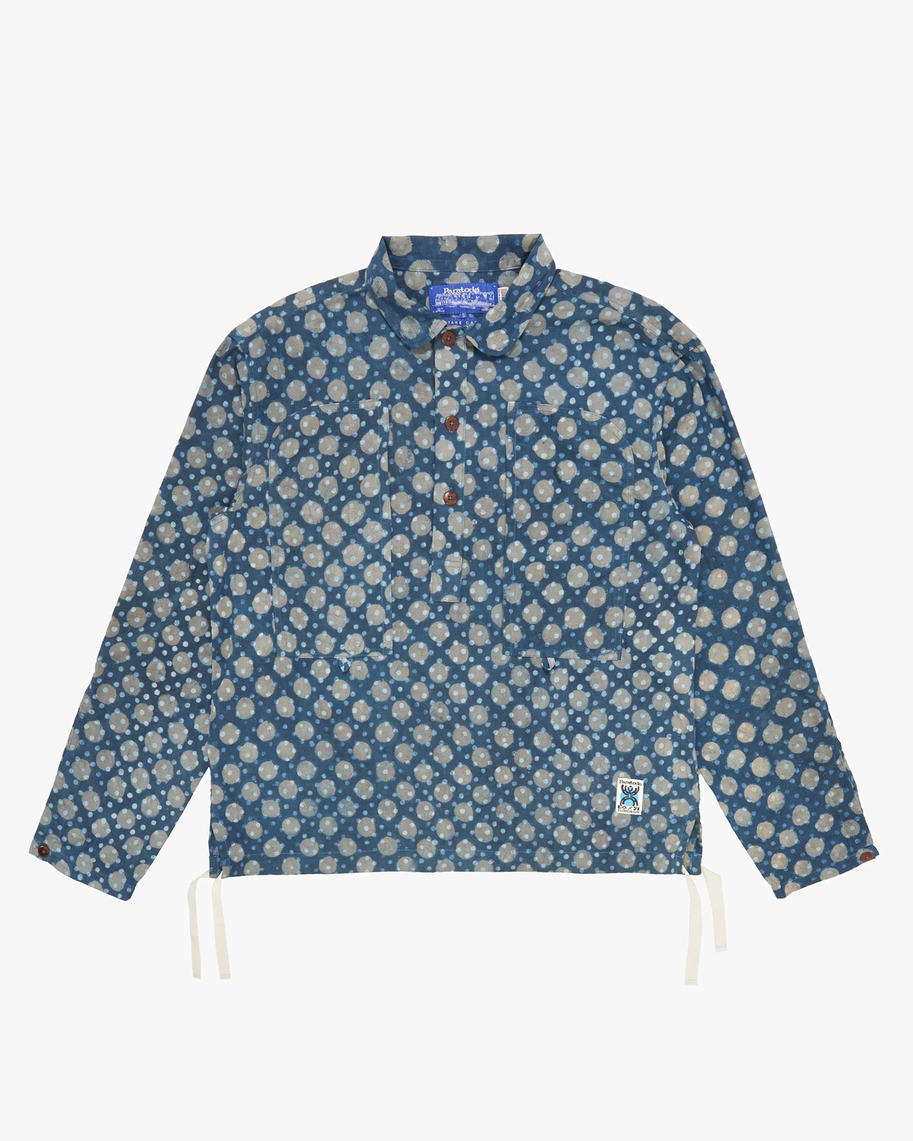 Obra Shirt Indigo Circles Mix