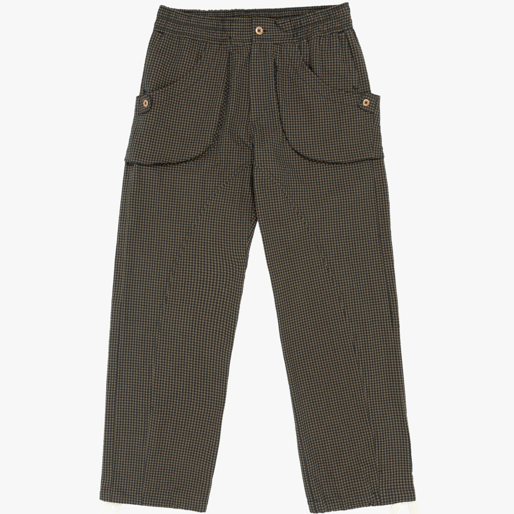 Osage Pant Plaid Seersucker