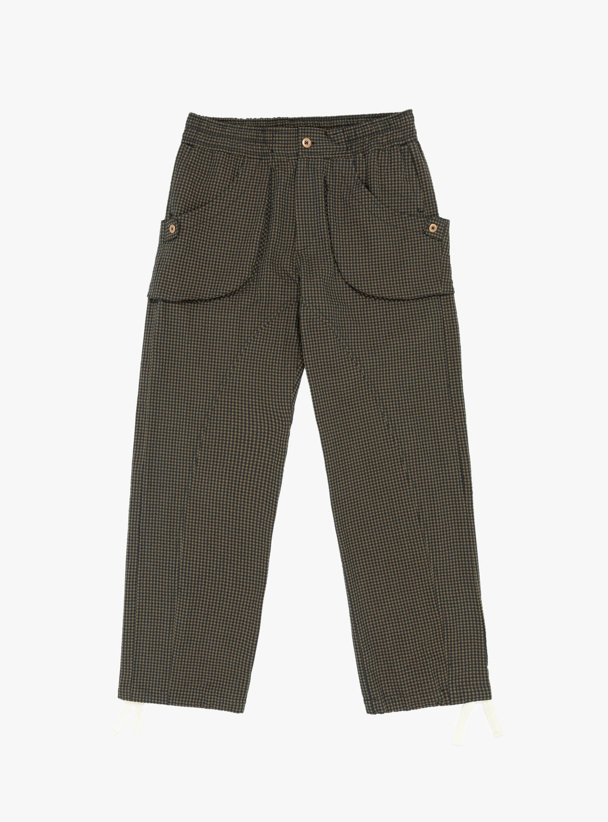 Osage Pant Plaid Seersucker
