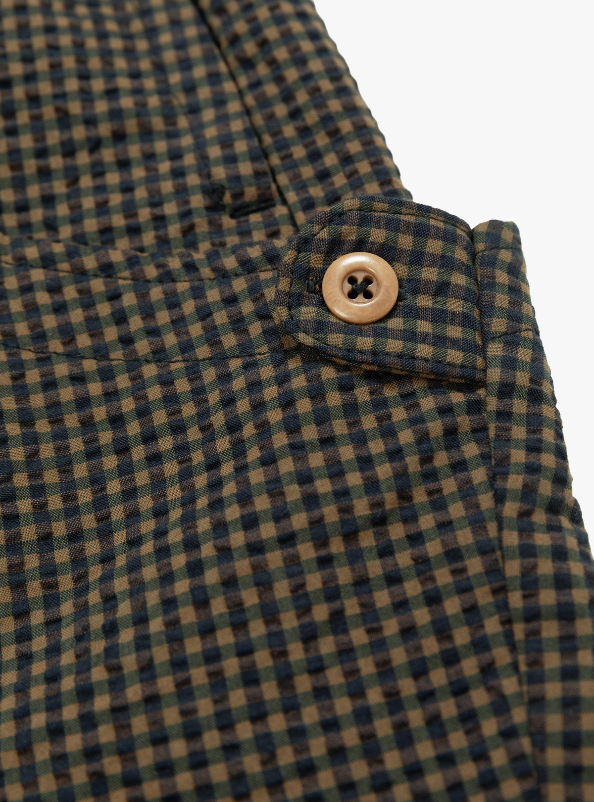 Osage Pant Plaid Seersucker