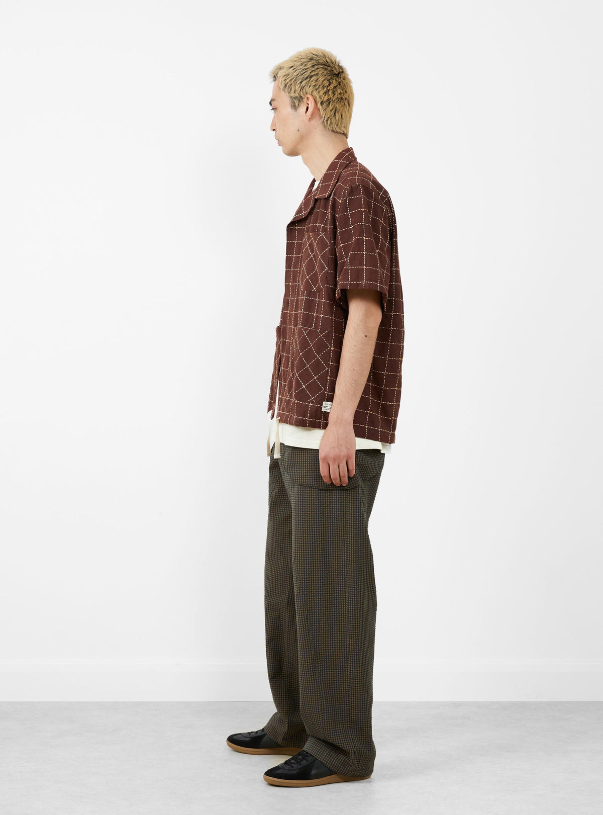 Osage Pant Plaid Seersucker