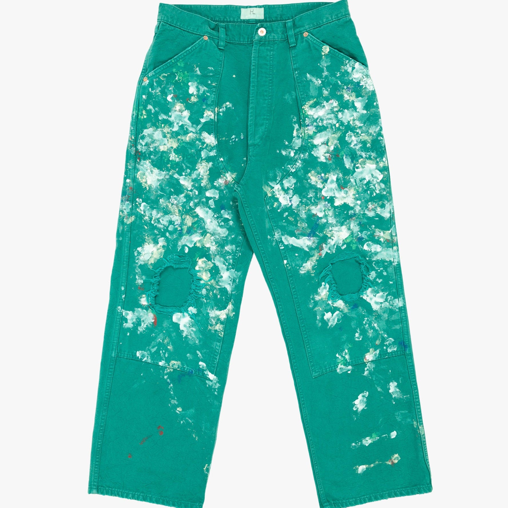 Splash Painter Pants Green