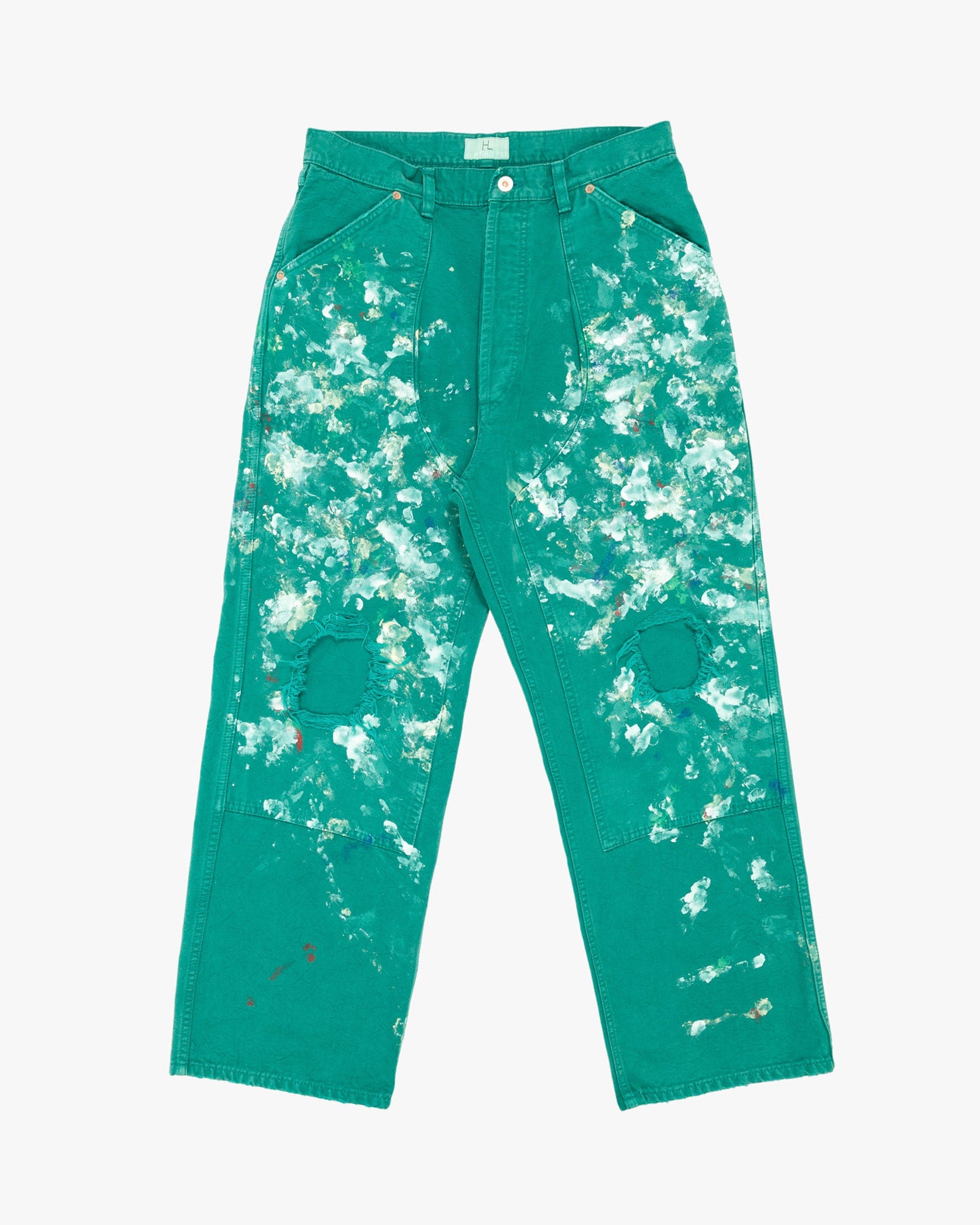Splash Painter Pants Green