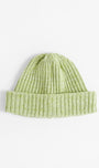 Cotton & Linen Beanie Green