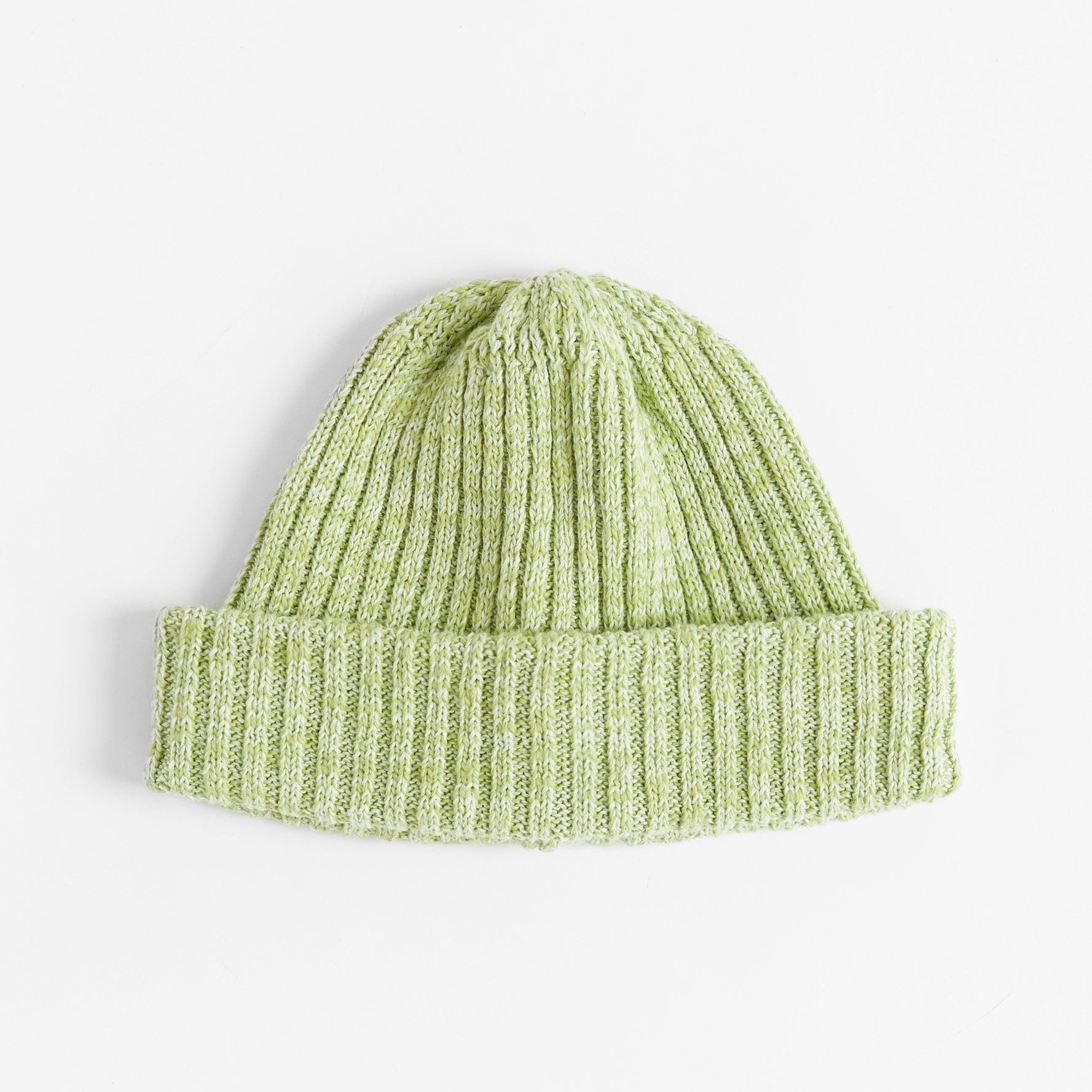 Cotton & Linen Beanie Green