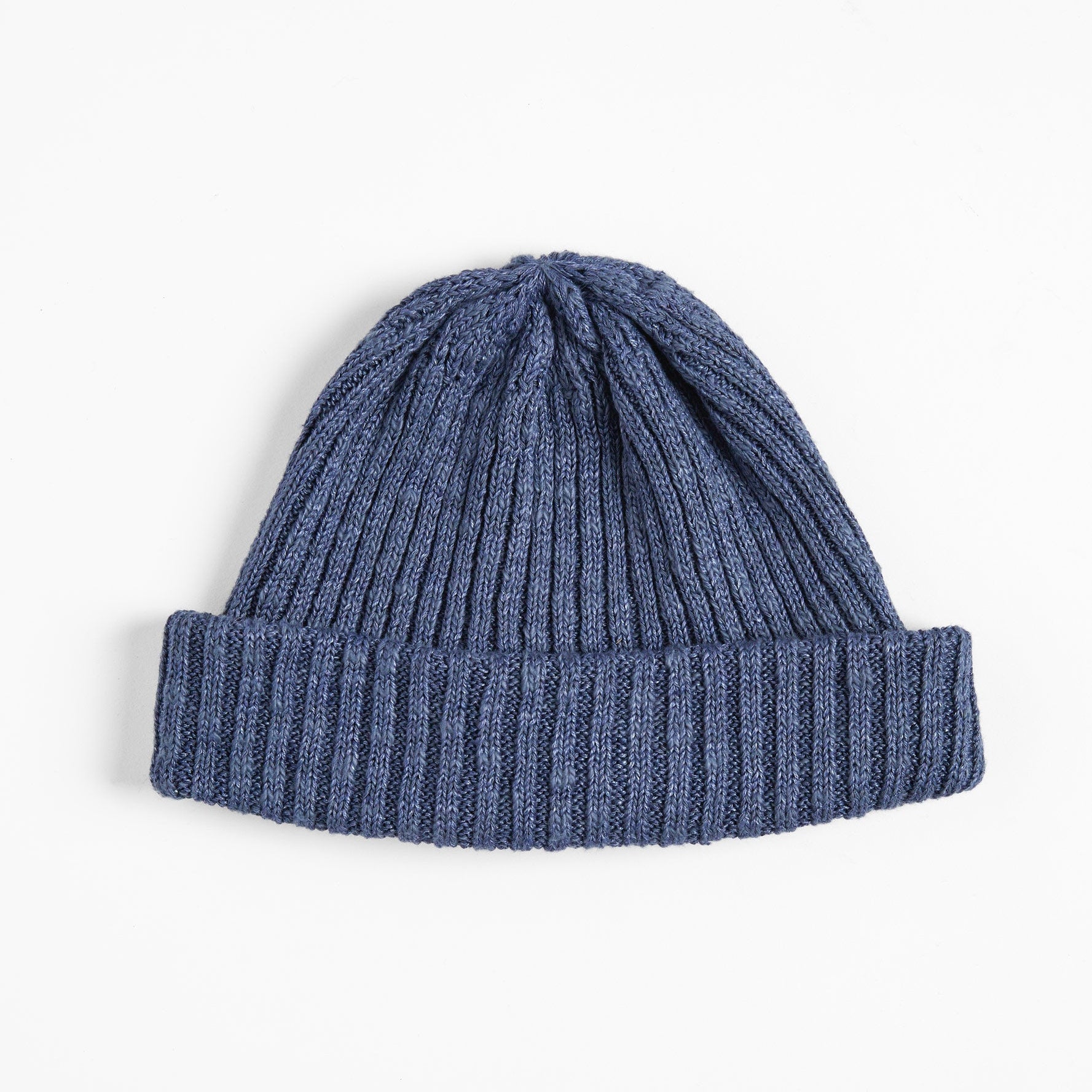 Cotton & Linen Beanie Denim