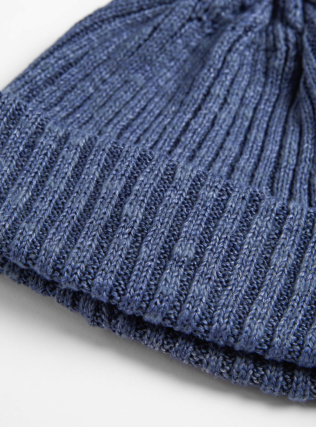 Cotton & Linen Beanie Denim