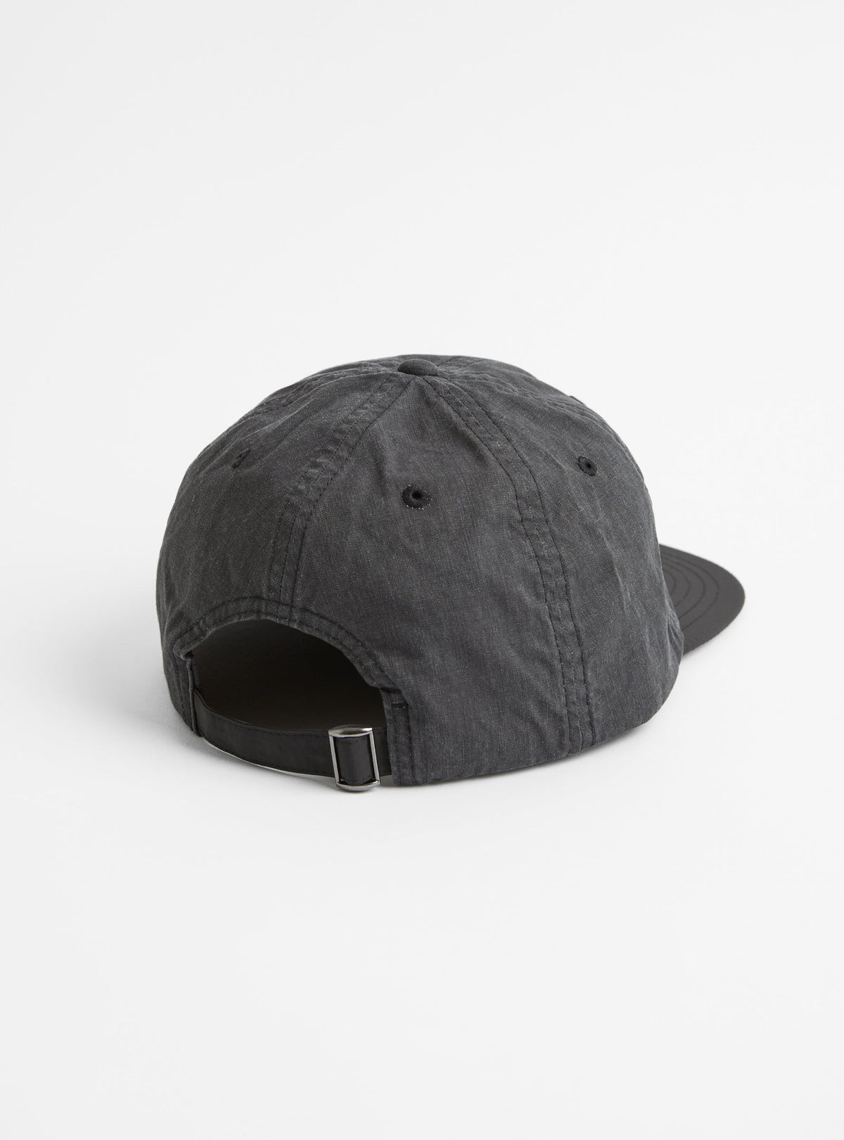 Stone Wash Free Brim Cap Black