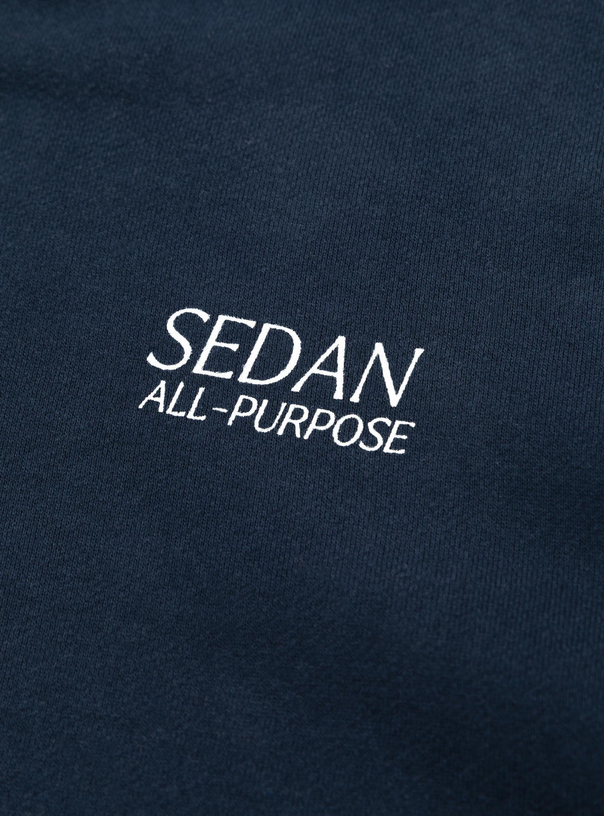 OG Logo Elastic Cord Hoodie Navy