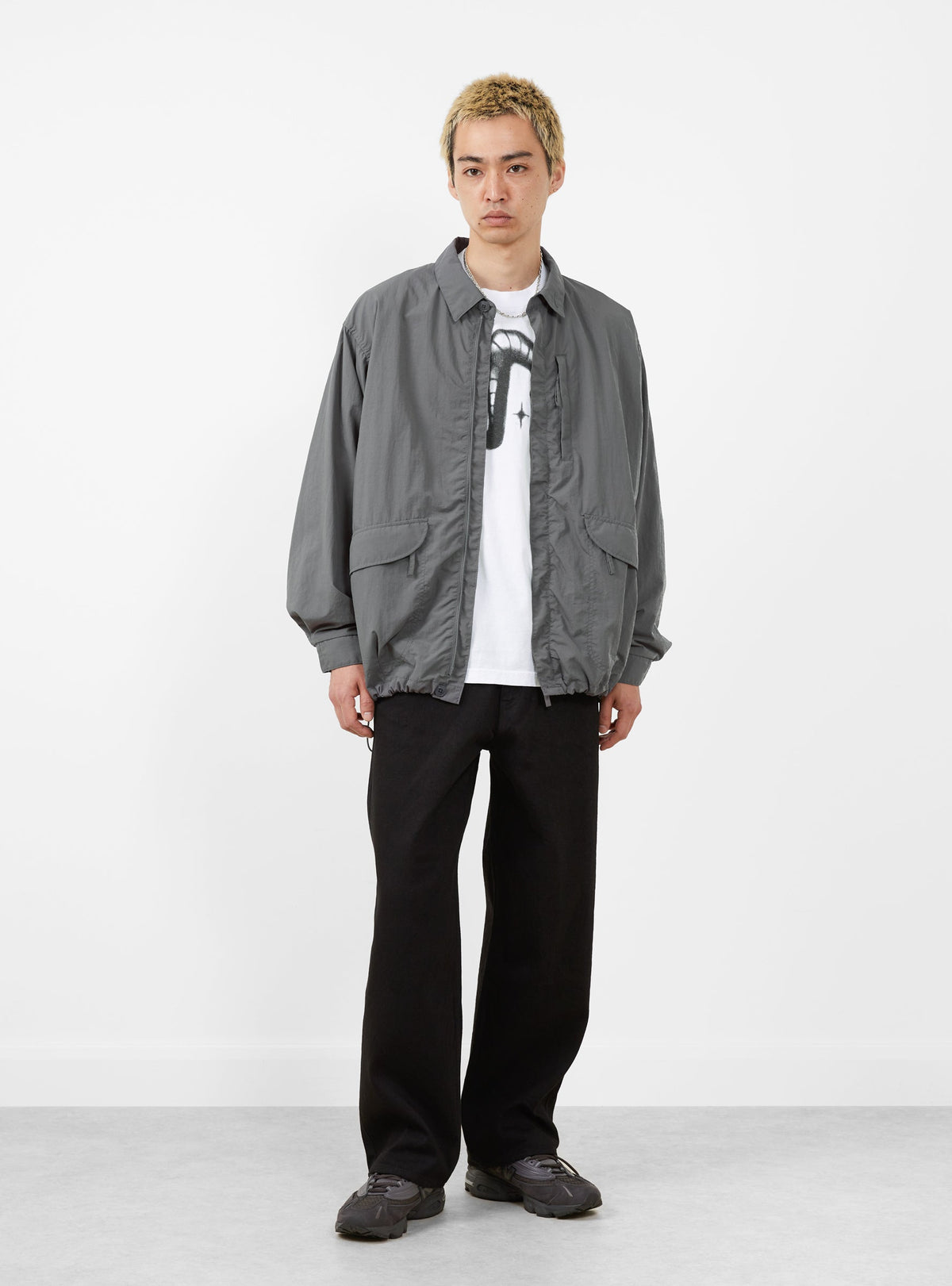 Big Light Jacket Charcoal