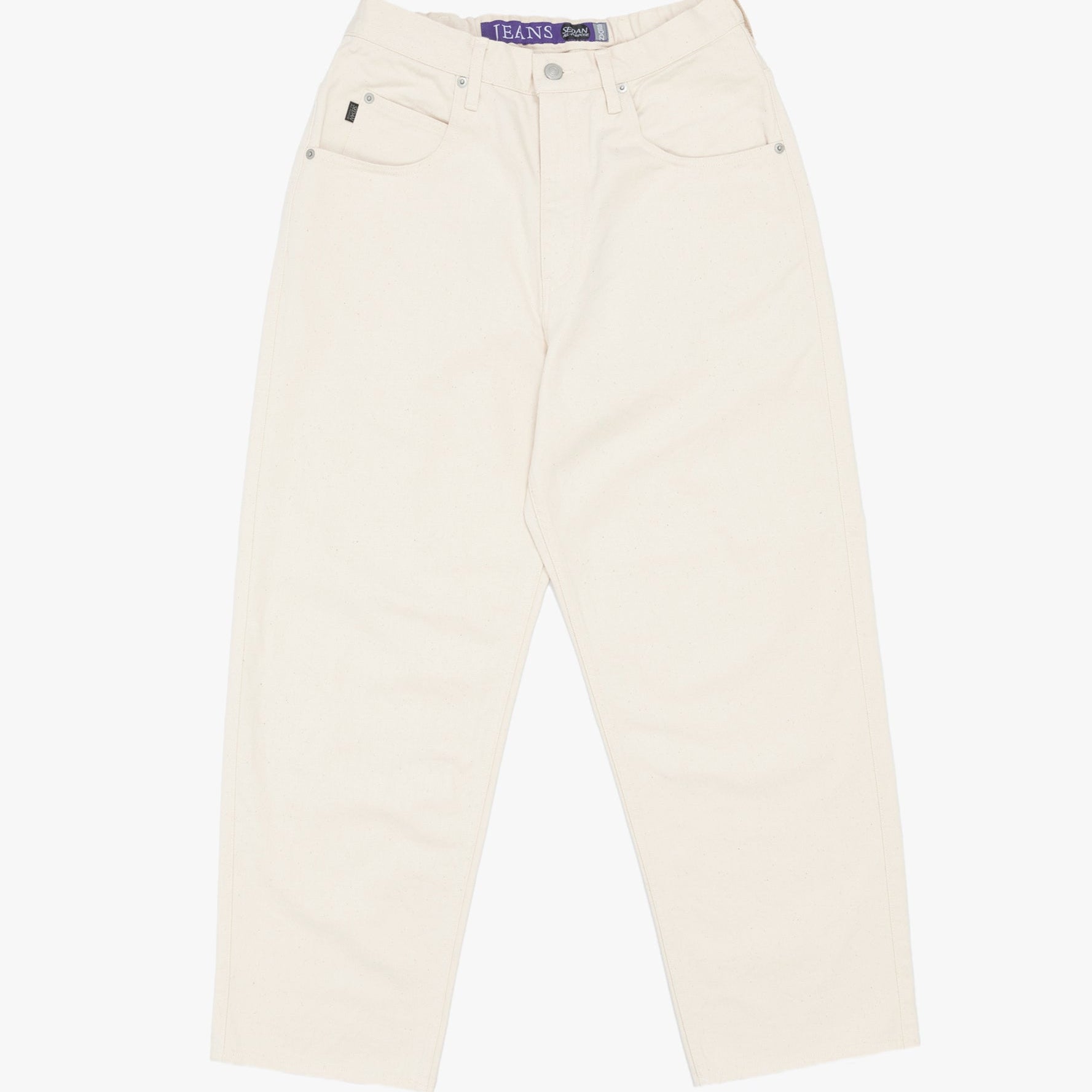 Classic Fit 5P Pants Ivory