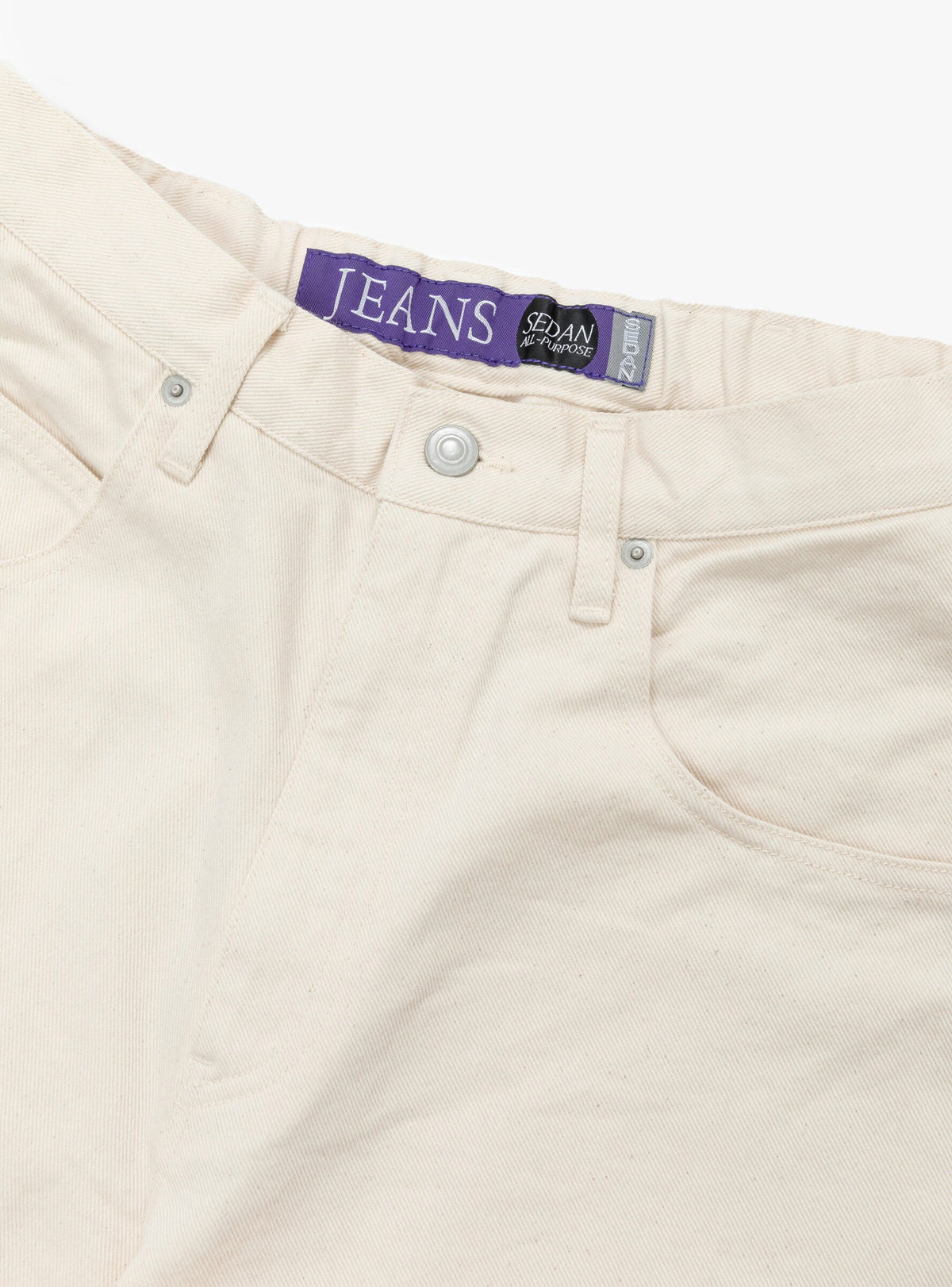 Classic Fit 5P Pants Ivory