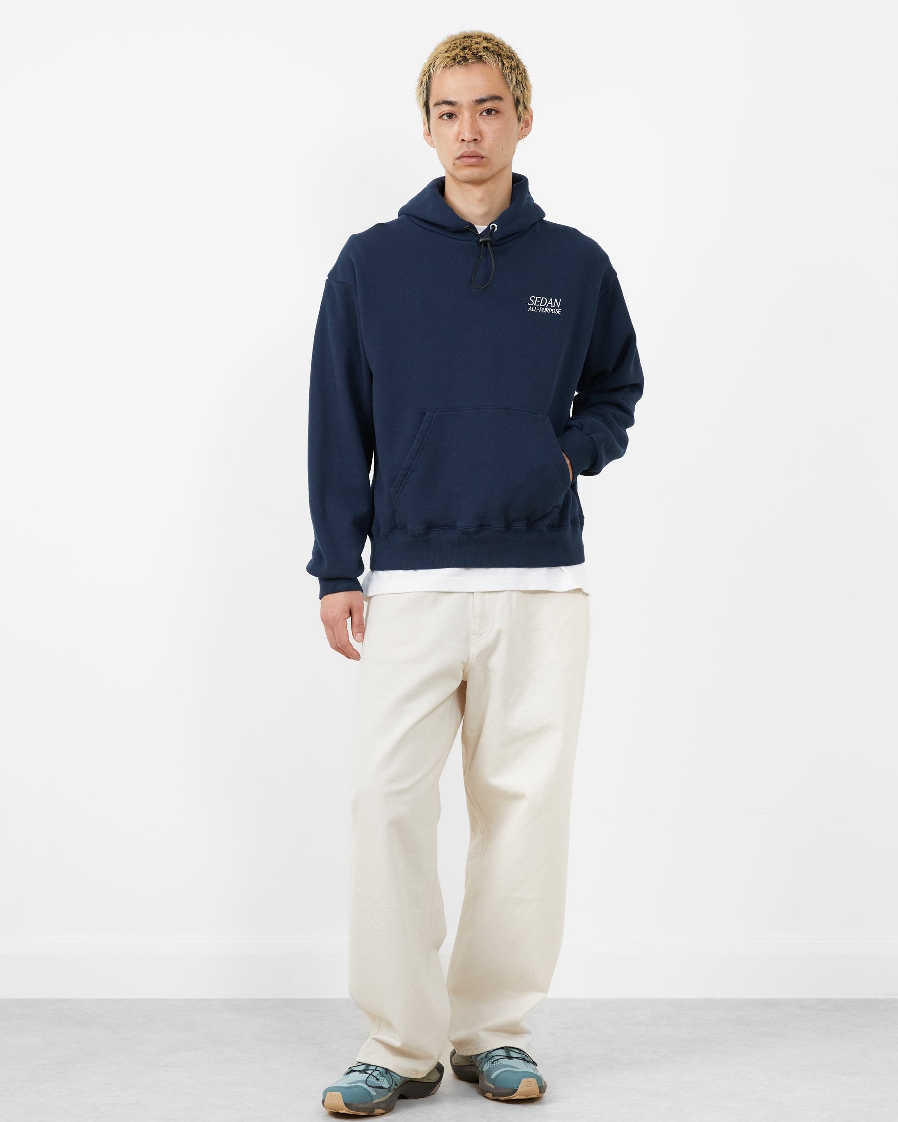 Classic Fit 5P Pants Ivory