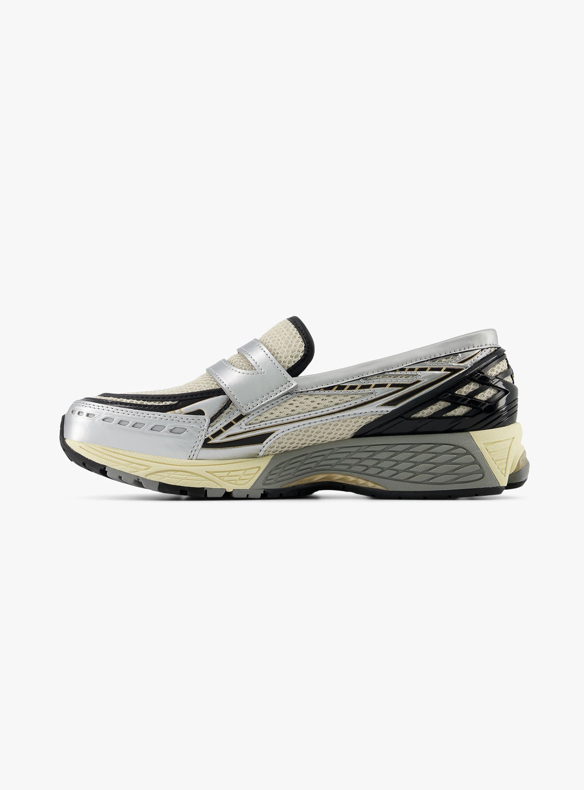 1906LOB Silver Metallic Loafer