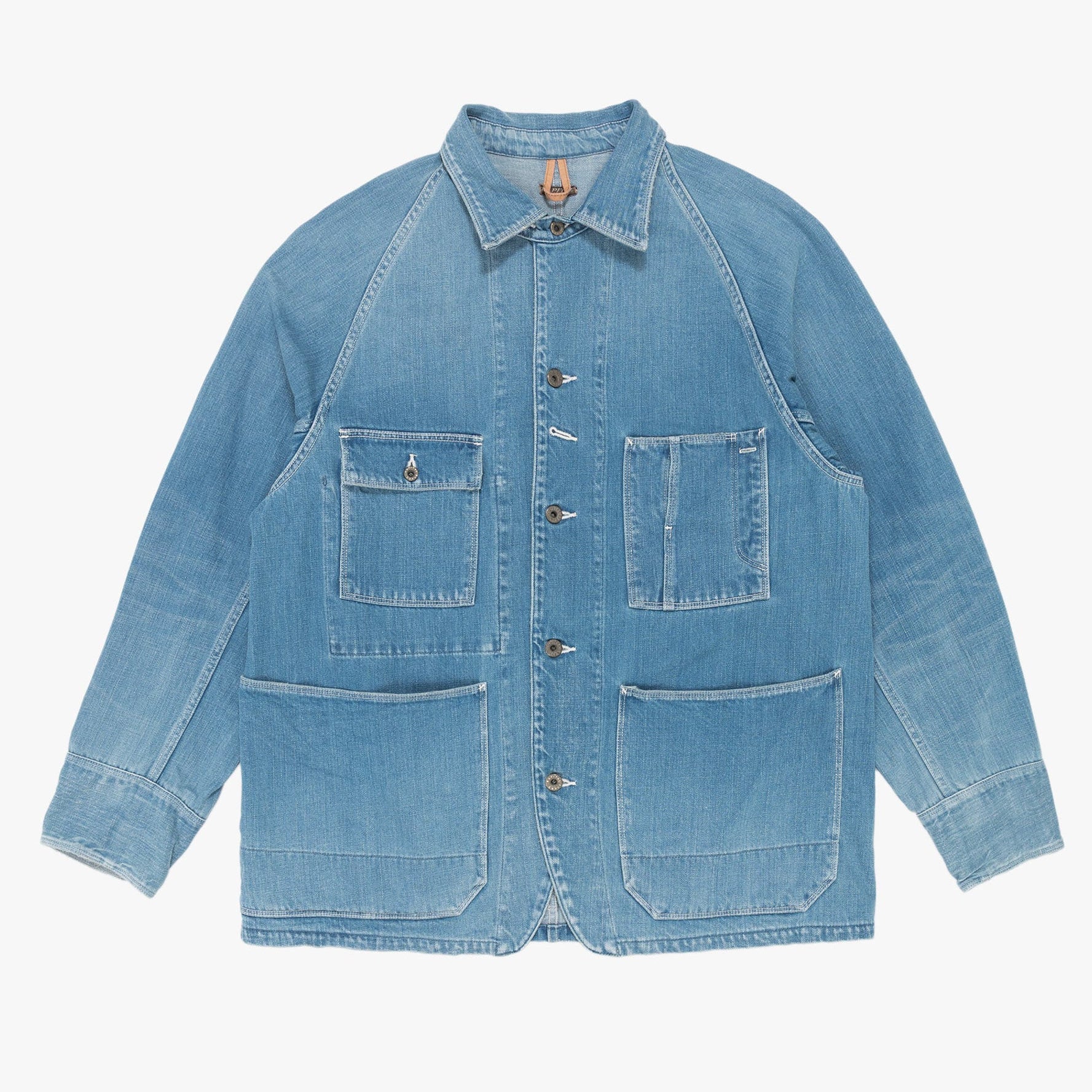 12oz Denim Cactus Coverall Midtone Blue